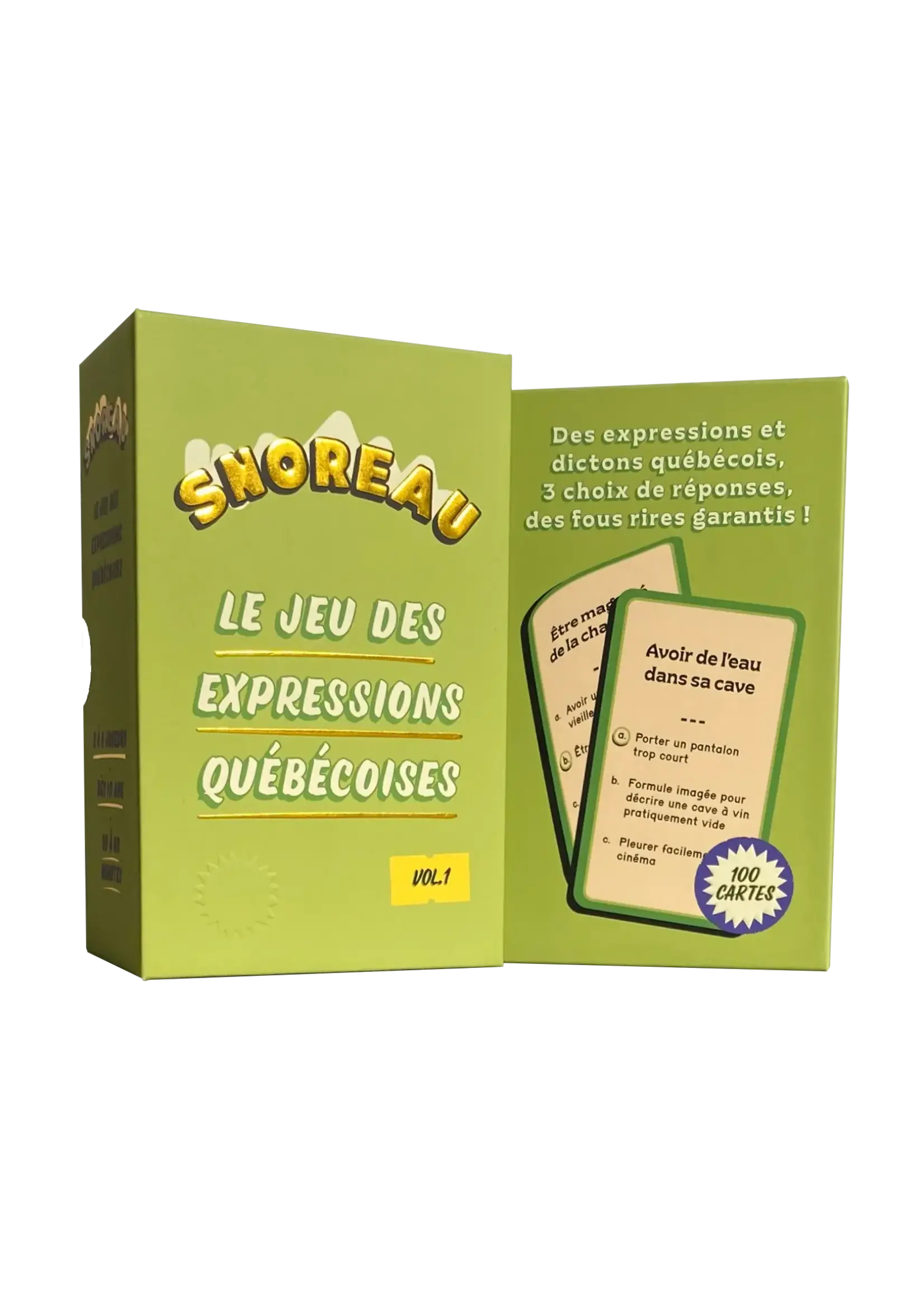 Snoreau, le jeu des expressions québécoises