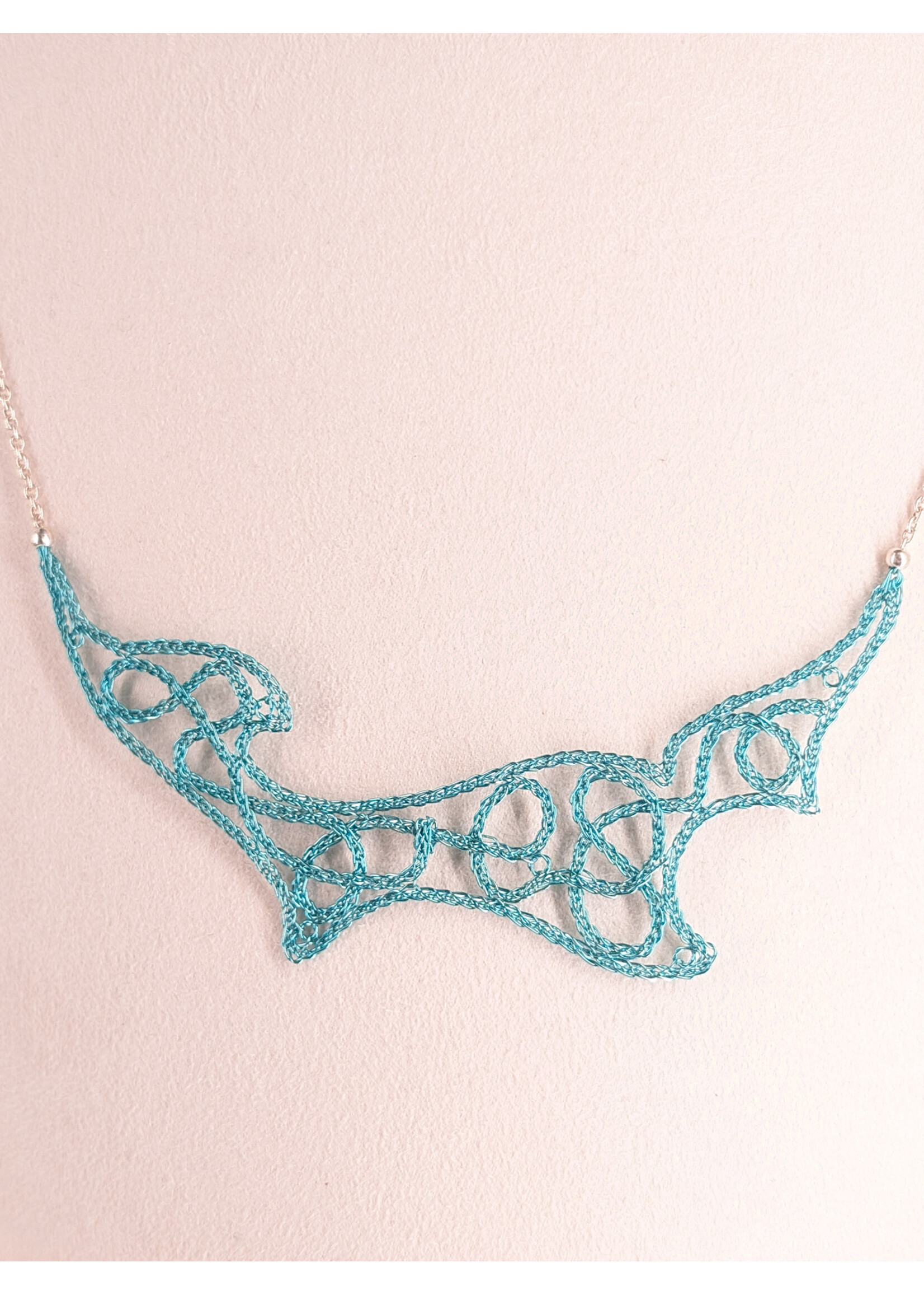 Véronique Louppe Dentellière Pendentif ENTRELACS
