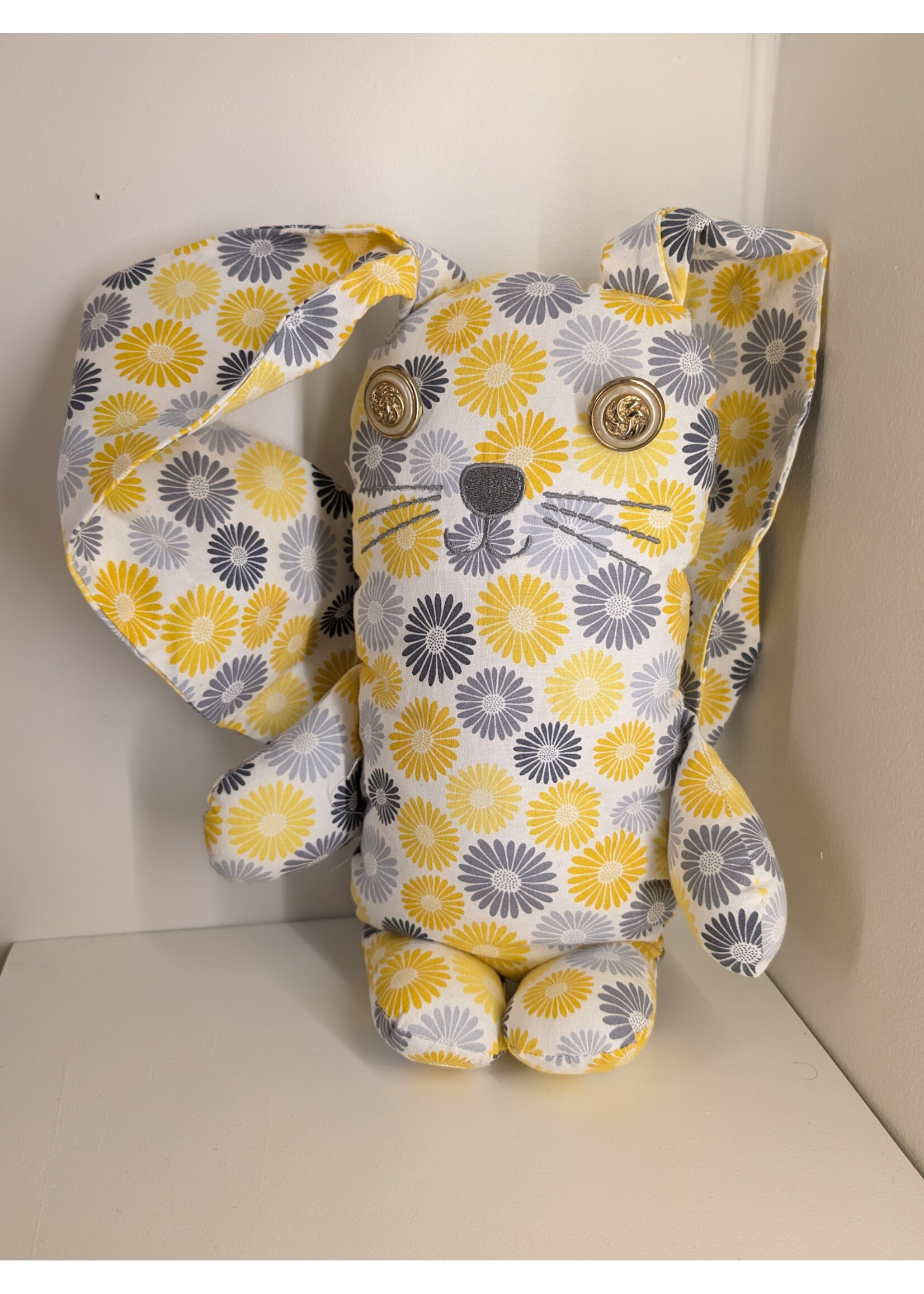 Stéphane Gicquel Perlin2026 - G - Rythmique jaune-gris daisies #2