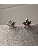 Nicole Gauvin Copy of Boucles d'oreilles #21 - argent - fleur de lotus
