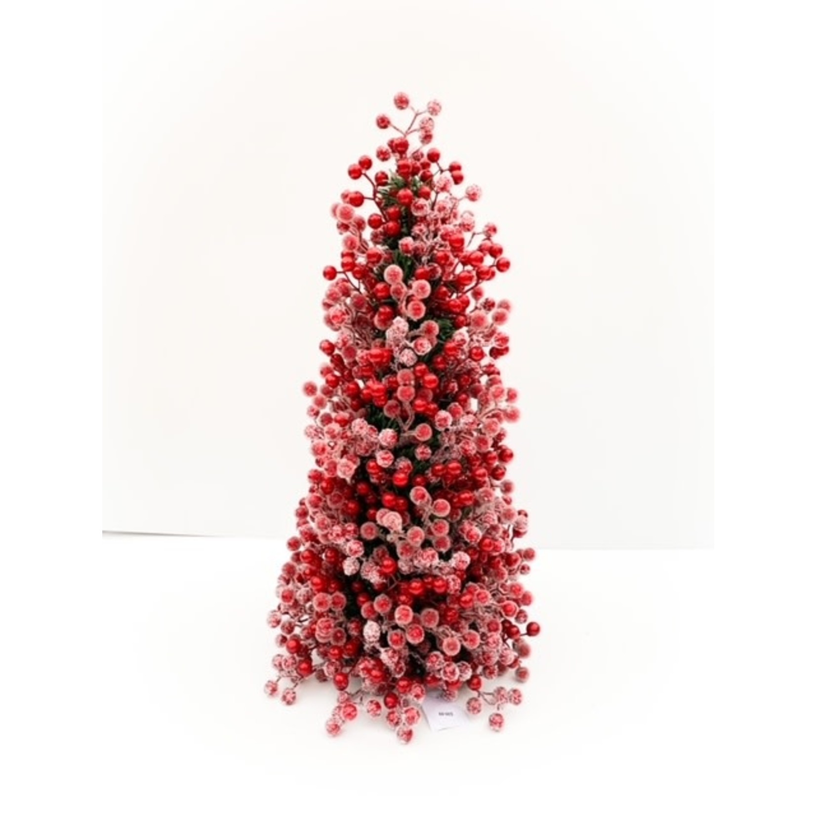 Frosted Red Berry Christmas Tree
