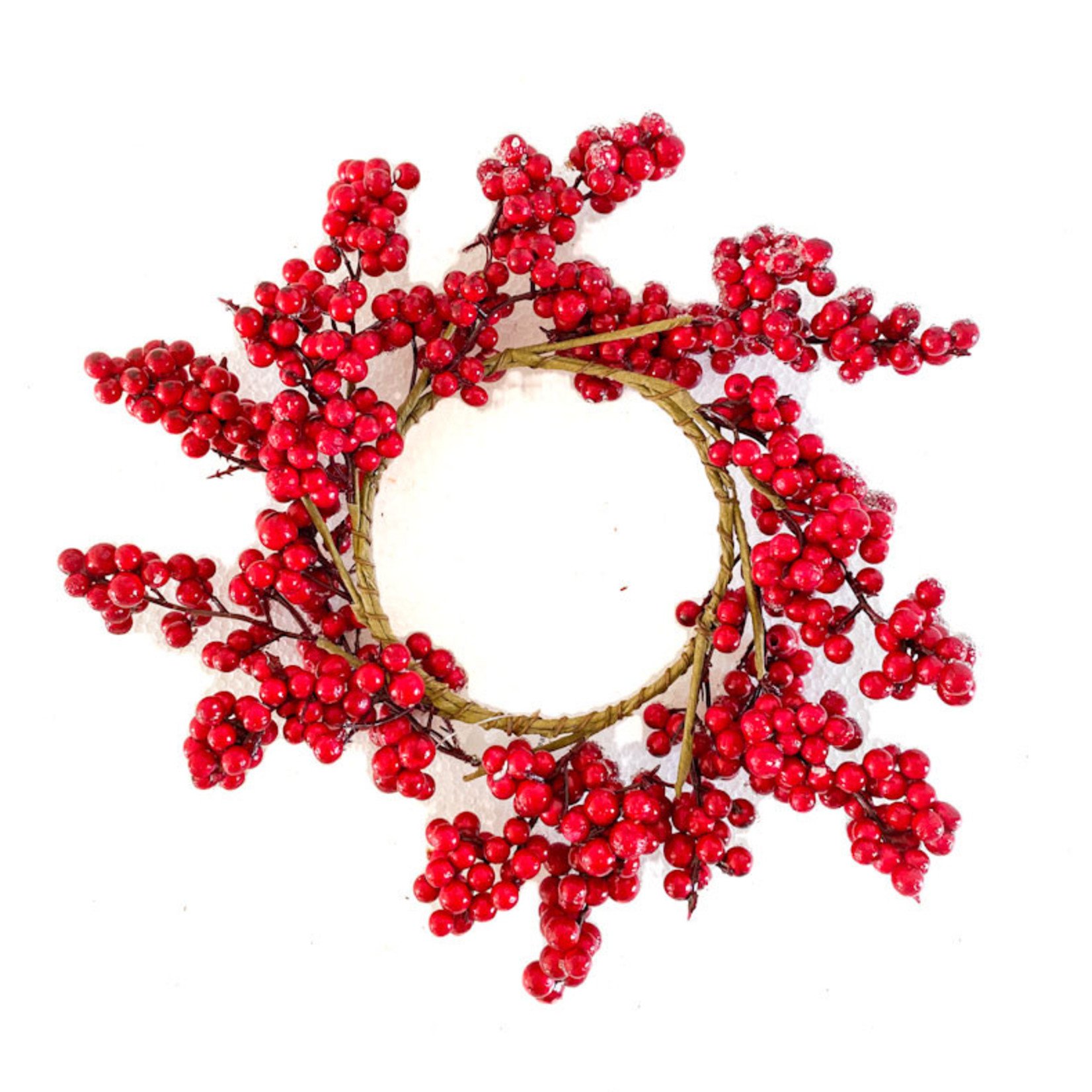 Candle Wreath - Red Berry