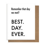 Love Card - Best Day Ever Met