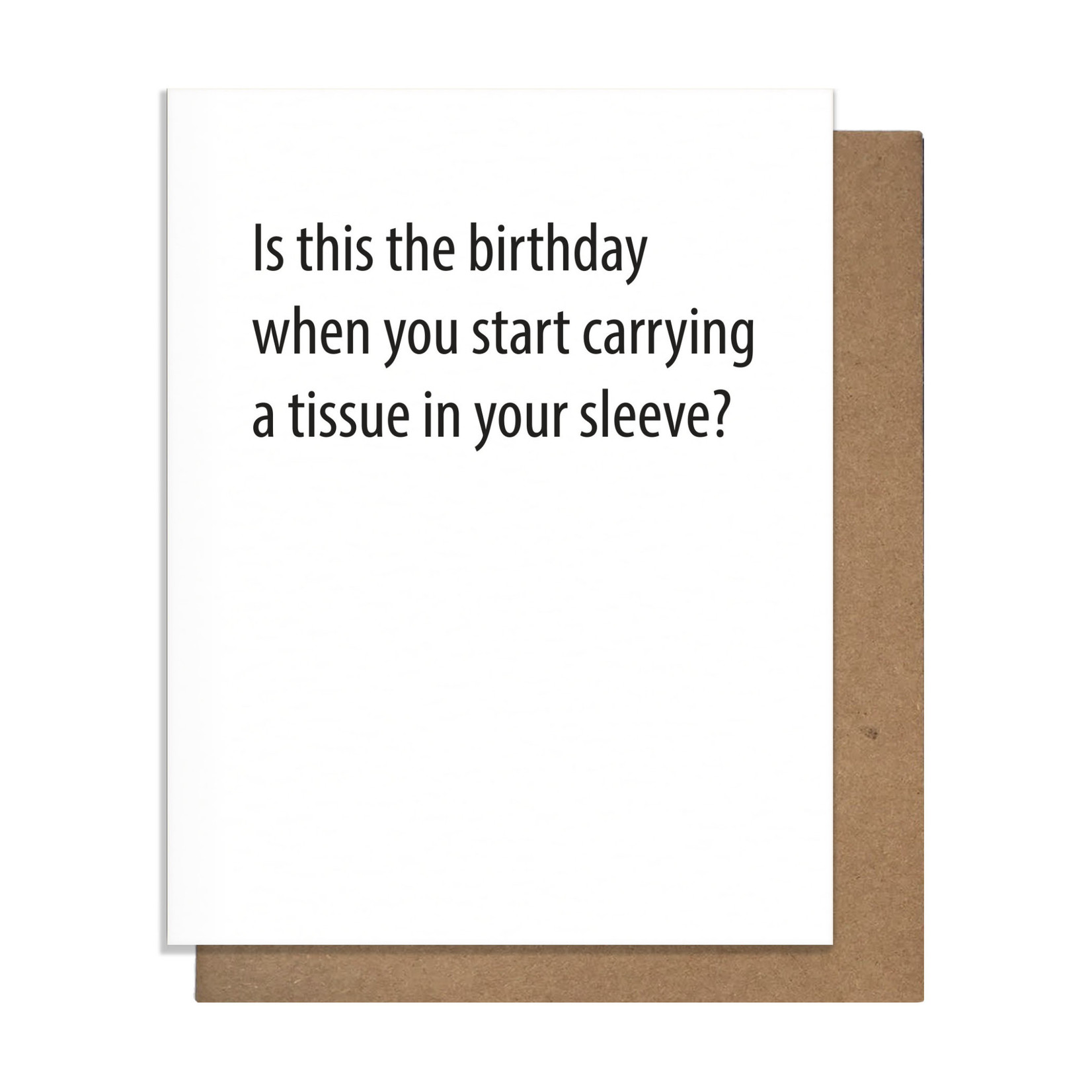 Birthday Card - Tissue