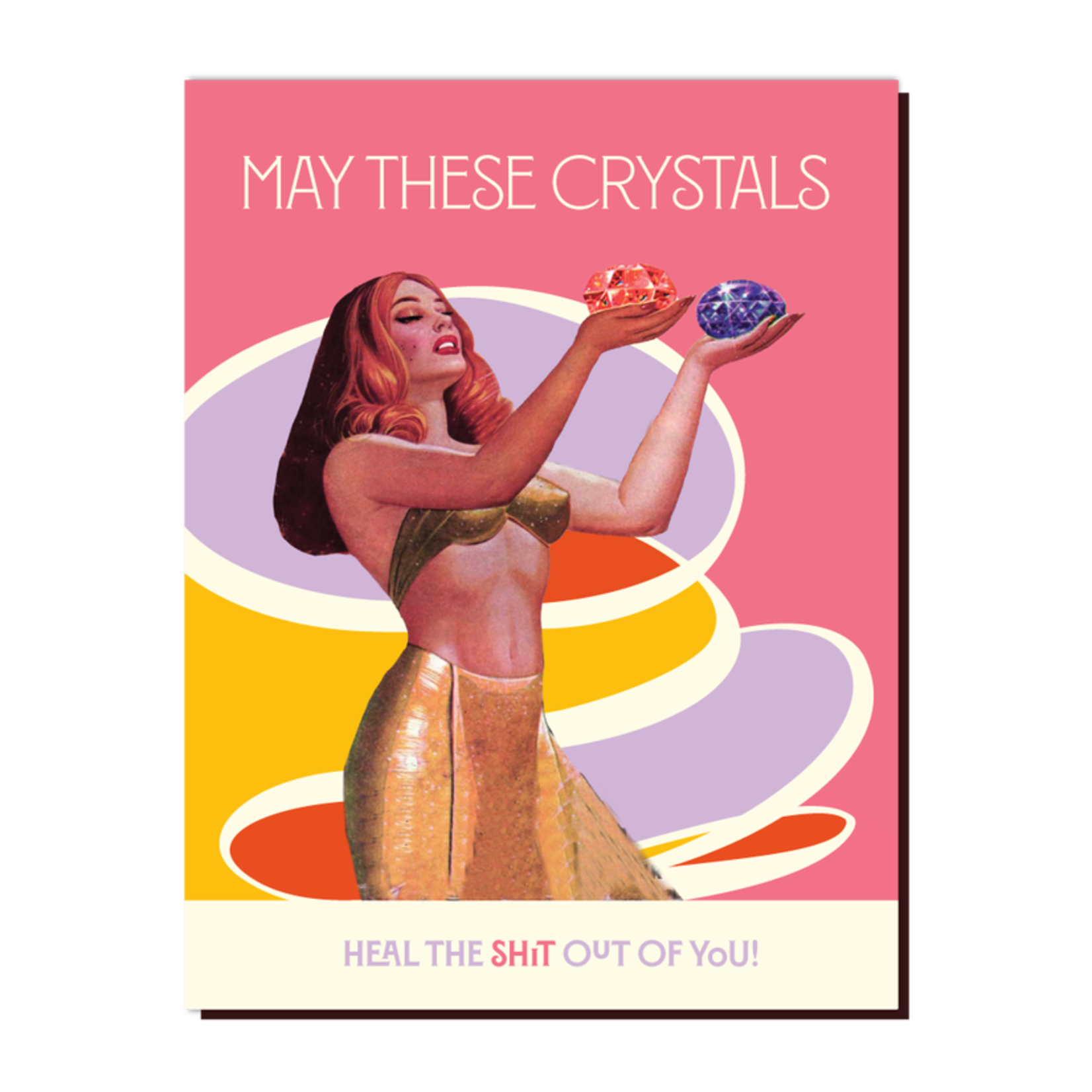 Get Well Card - Crystal Pink