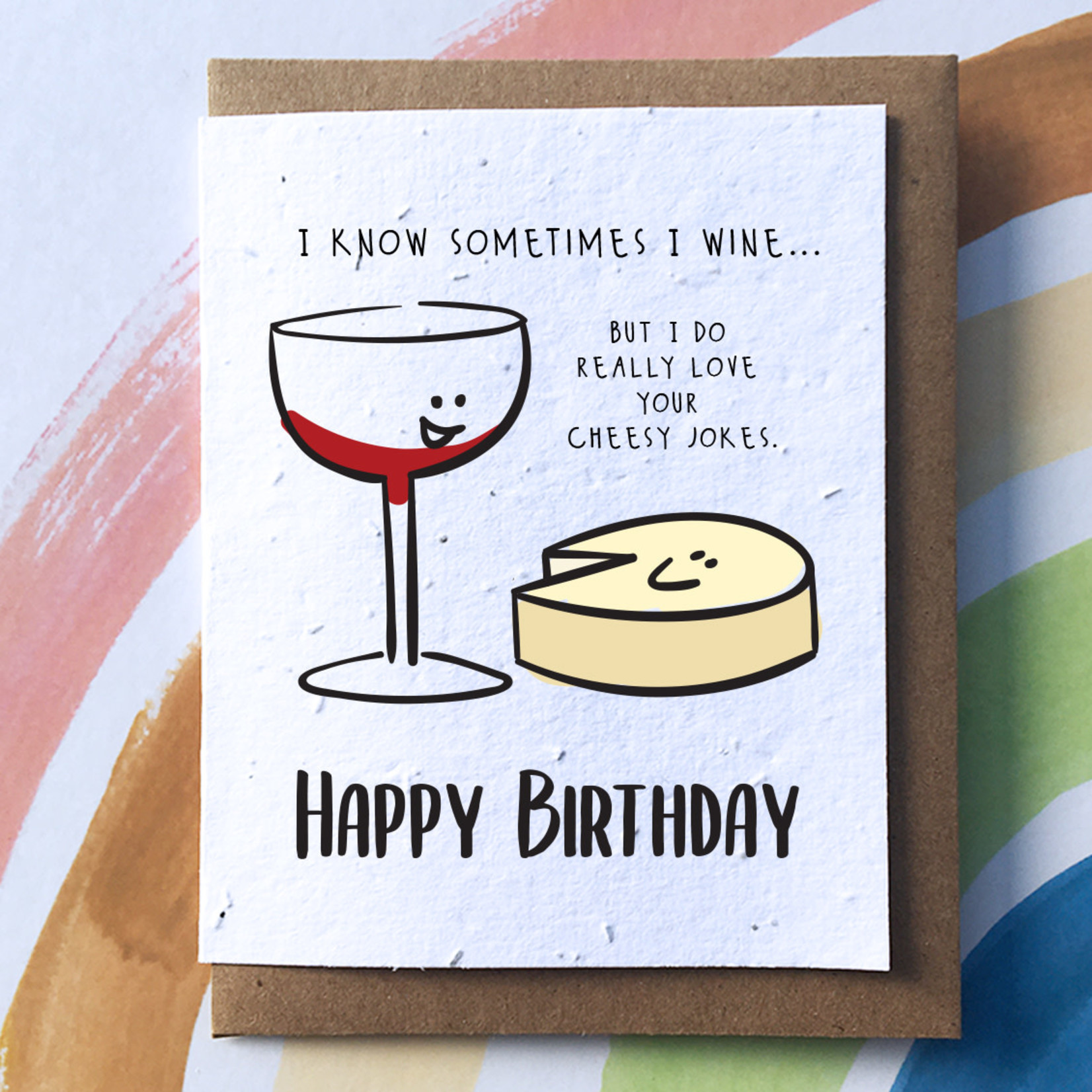Birthday Card - Cheesy Jokes