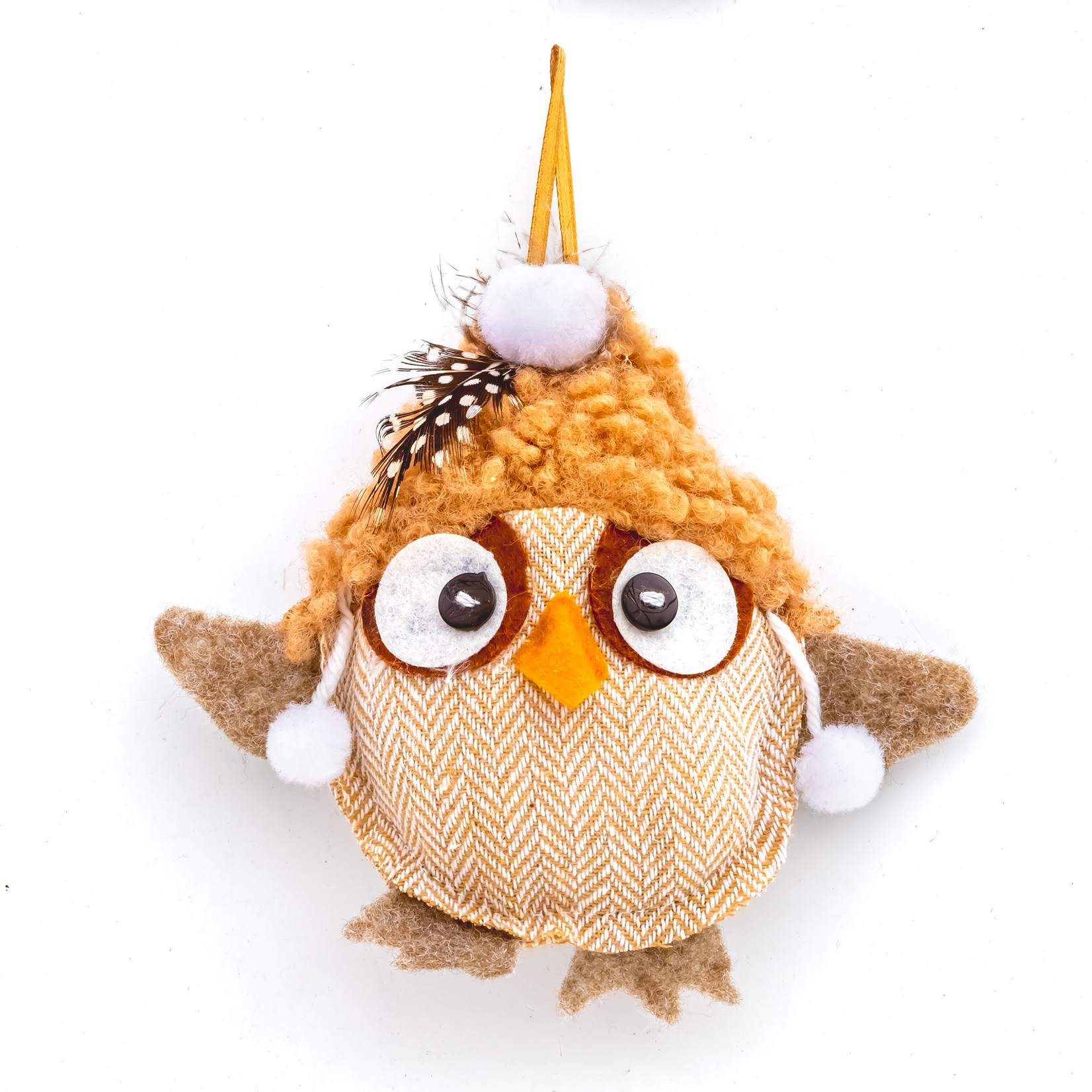 Ornament - Owl - Light Brown