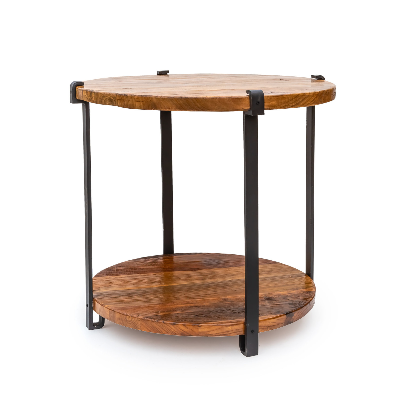 Side Table - Brown - Round