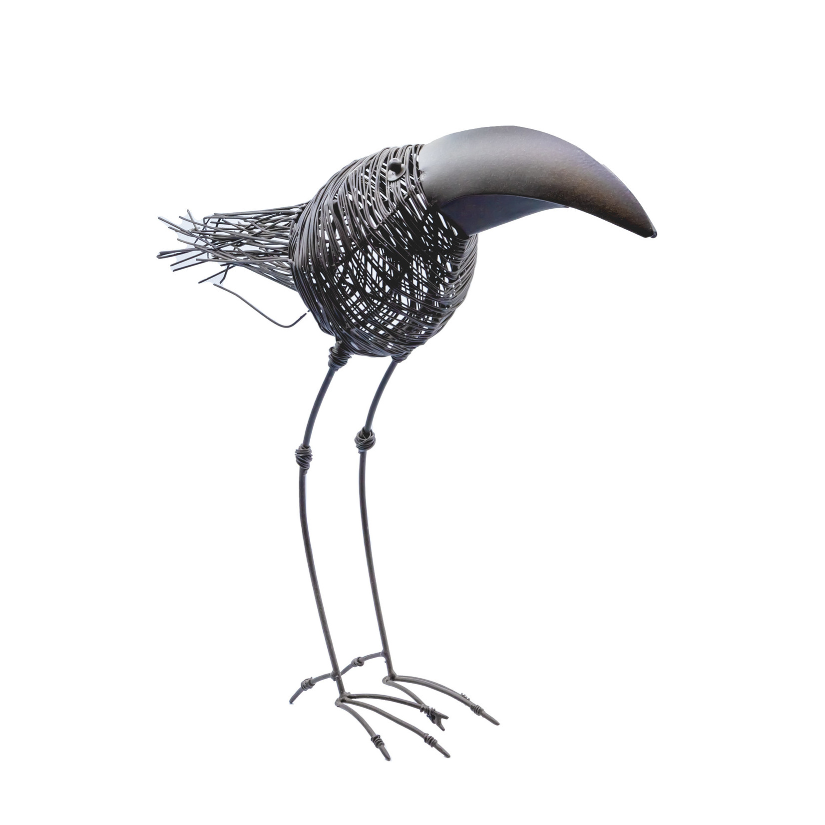 Wire Bird with Beak