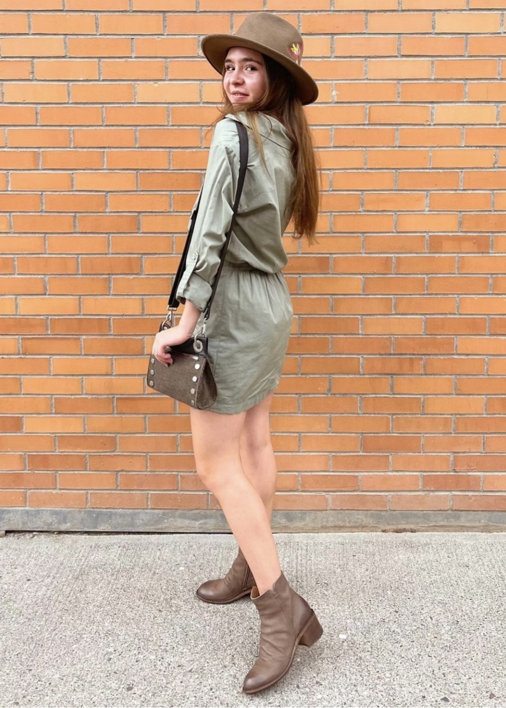 Monrow Monrow Poplin Shirt Dress