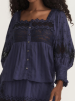 Love Shack Fancy Love Shack Fancy Anorette Blouse