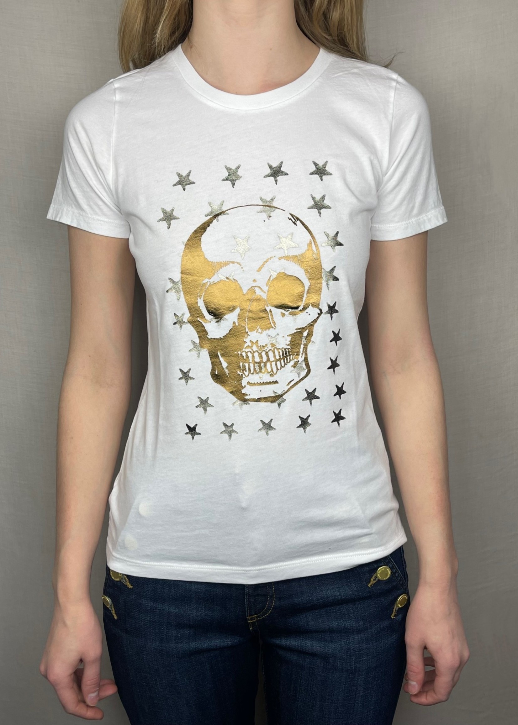 Unsweetened Unsweetened S/S Micro Skull Tee