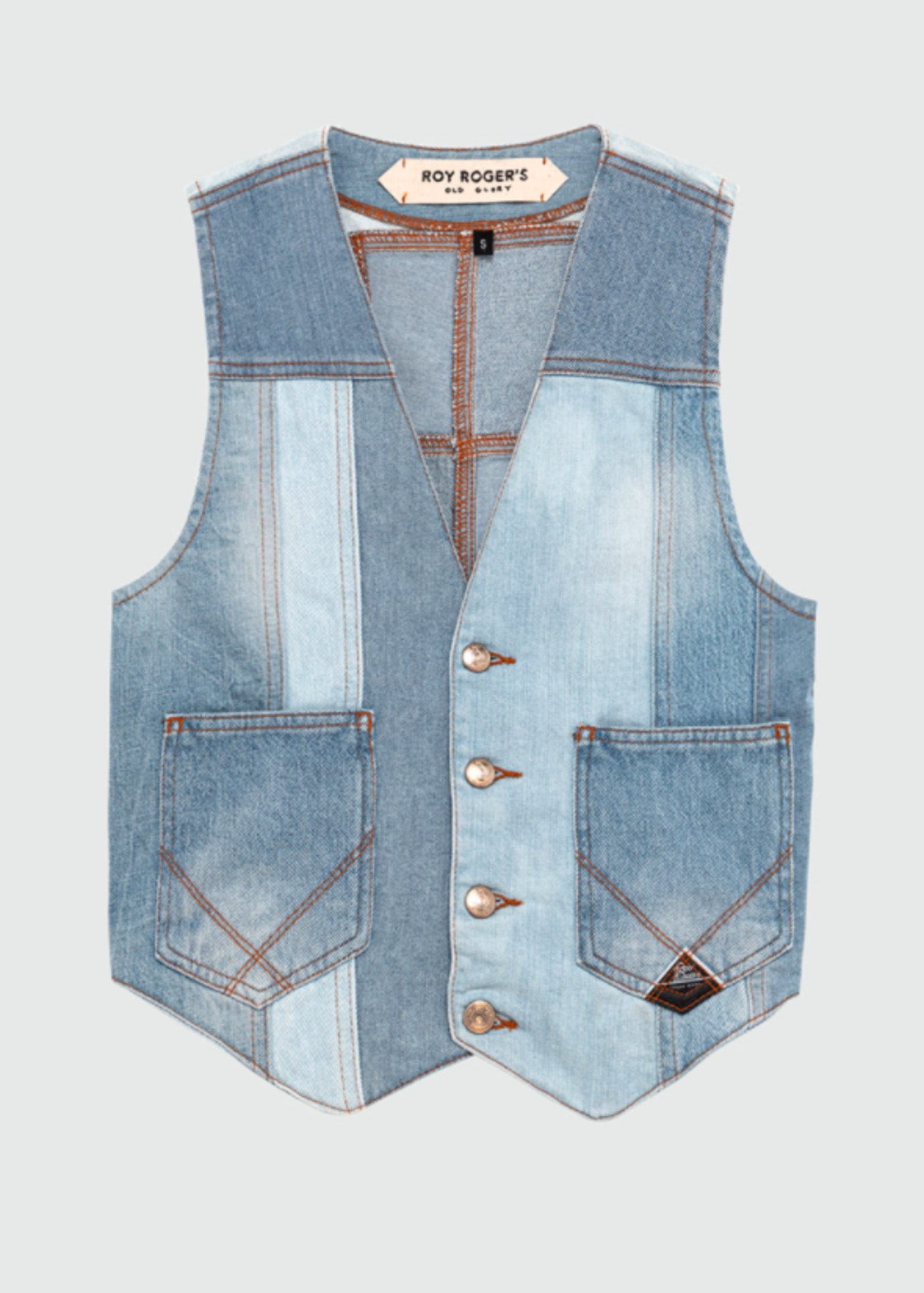 Roy Roger's Roy Rodger's Real Vintage Up Cycled Vest