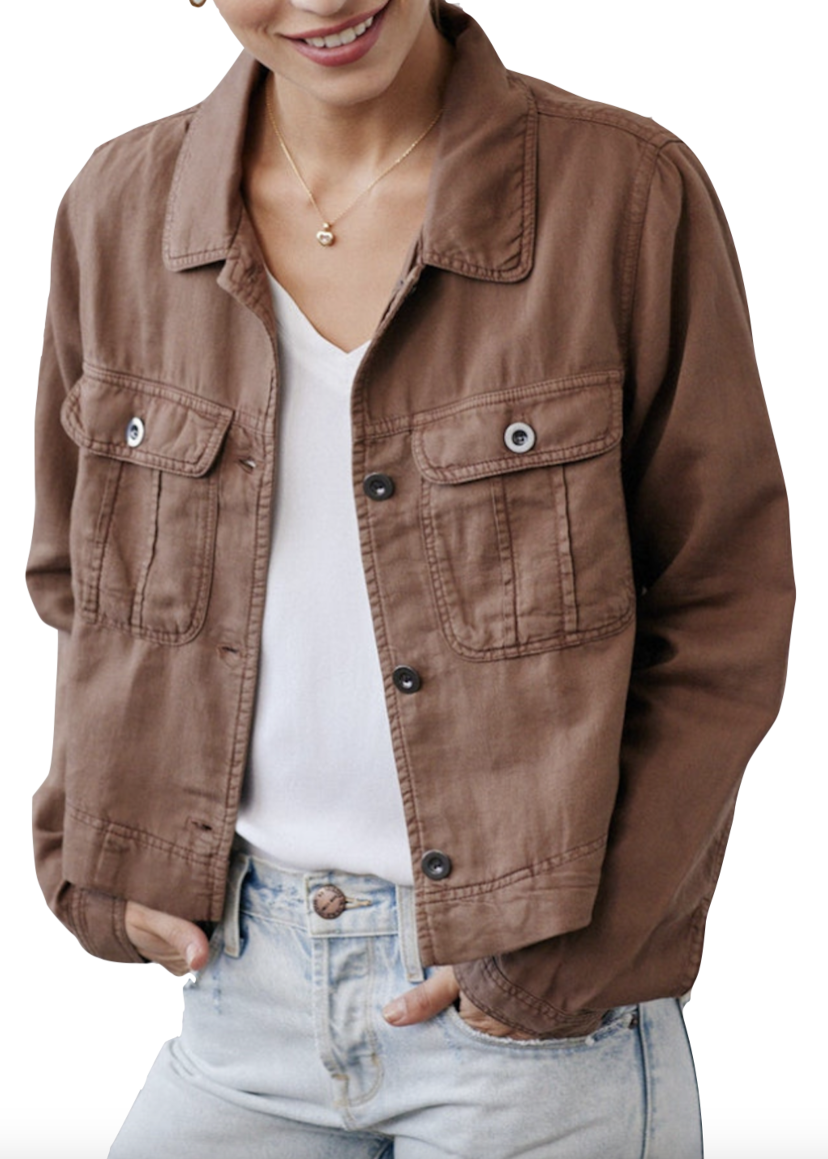 Bella Dahl Bella Dahl Flap Pocket Utility Jacket