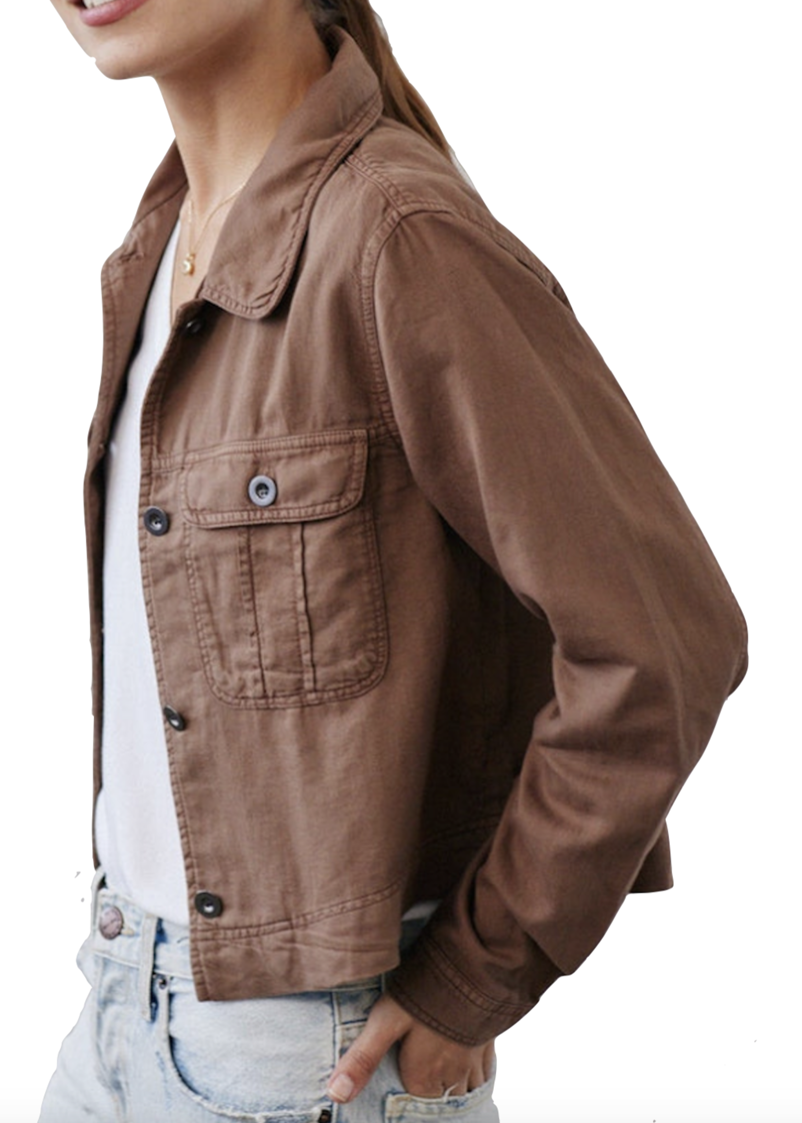 Bella Dahl Bella Dahl Flap Pocket Utility Jacket