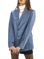 Lamarque Lamarque Felina Leather Blazer