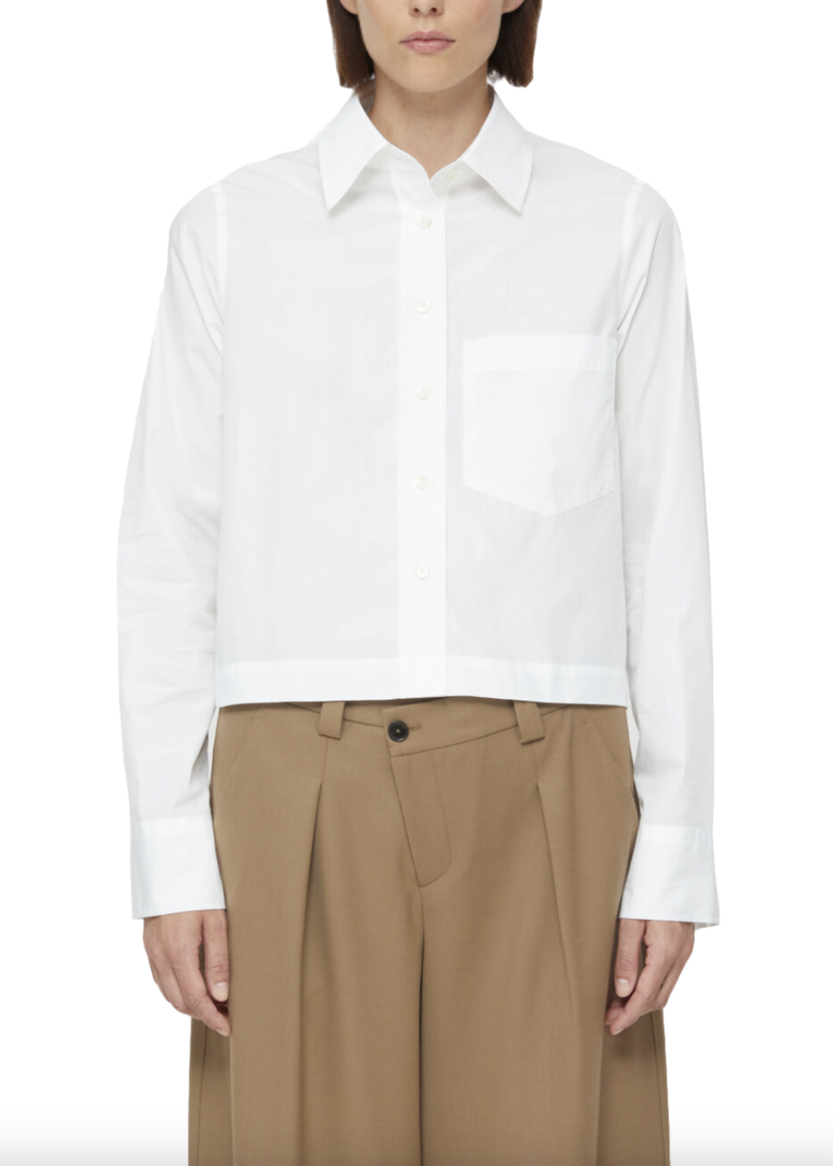 Closed Closed Cropped Classic Shirt