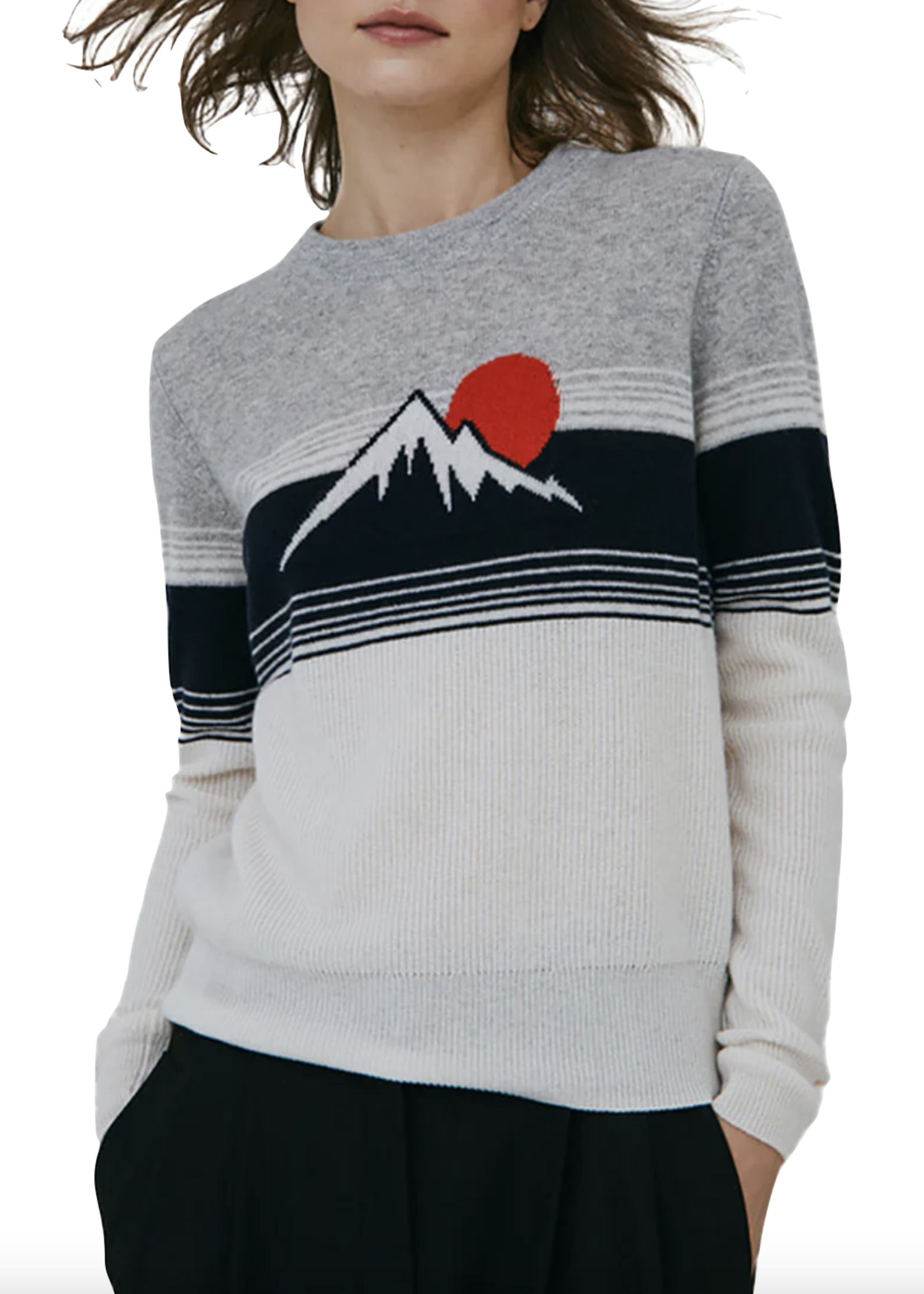 Autumn Cashmere Adult Autumn Cashmere Hit The Slopes Crew