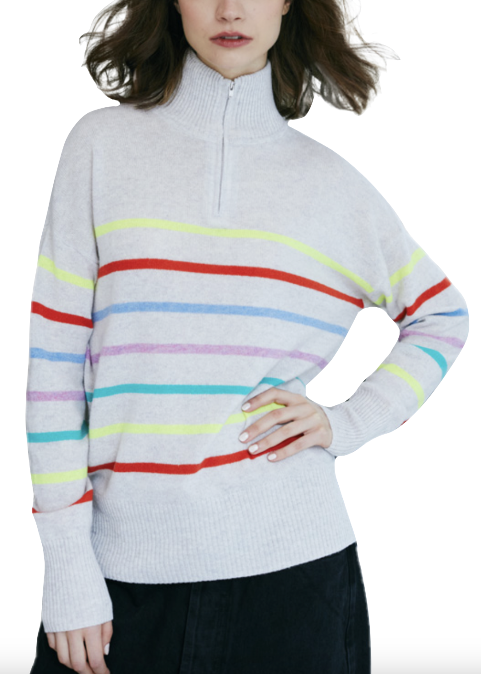 Autumn Cashmere Adult Autumn Cashmere Breton Stripe