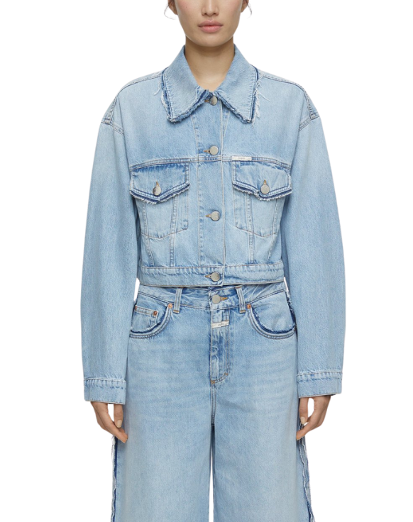 Closed Boxy Denim Jacket - Sublime Telluride