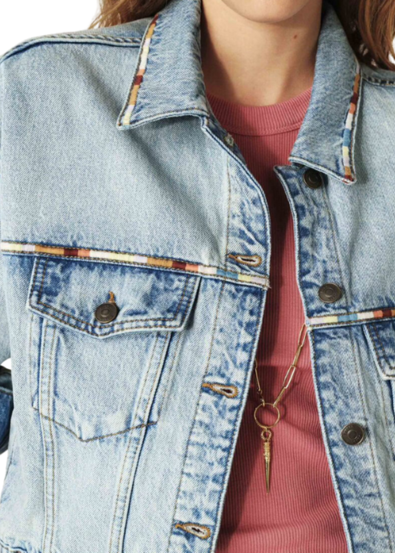 ba&sh Ba&Sh Fox Denim Jacket