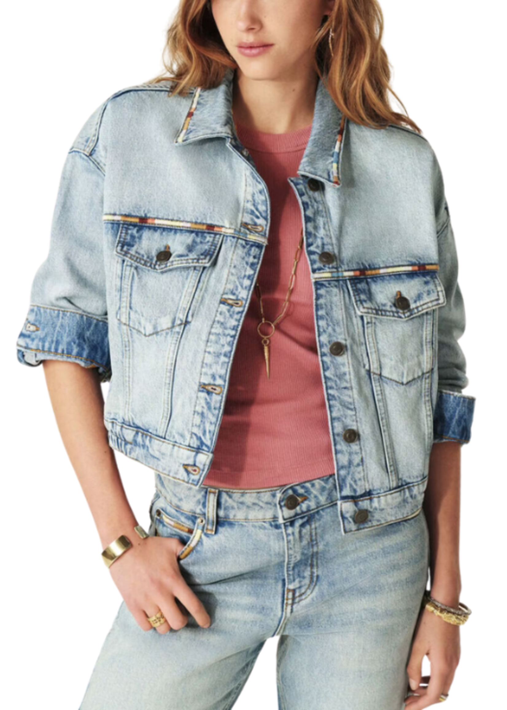 ba&sh Ba&Sh Fox Denim Jacket
