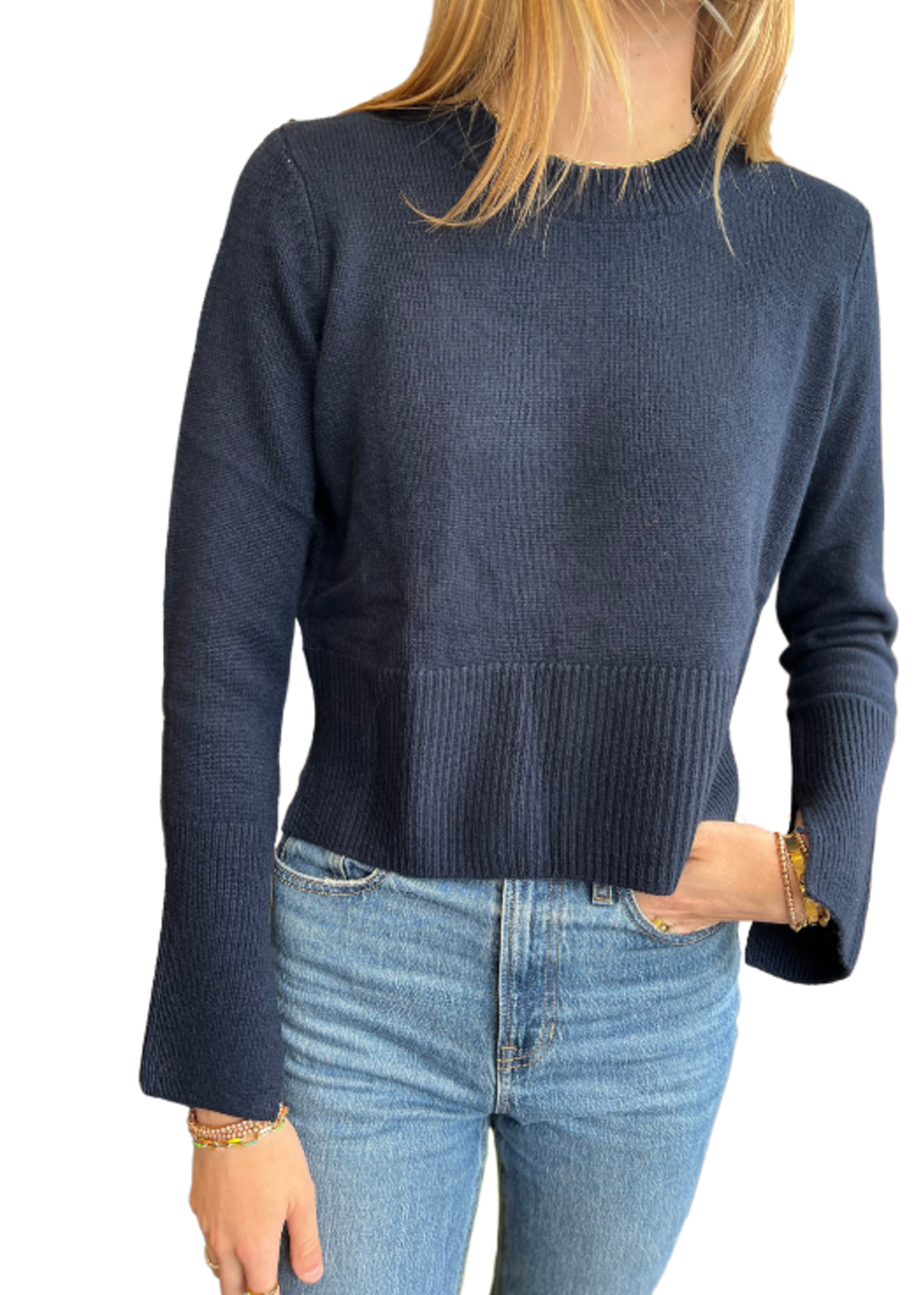 Autumn Cashmere Adult Autumn Cashmere Boxy Crew Sweater