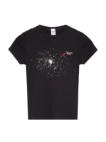 Re/Done Re/Done Rhinestone Space S/S Tee