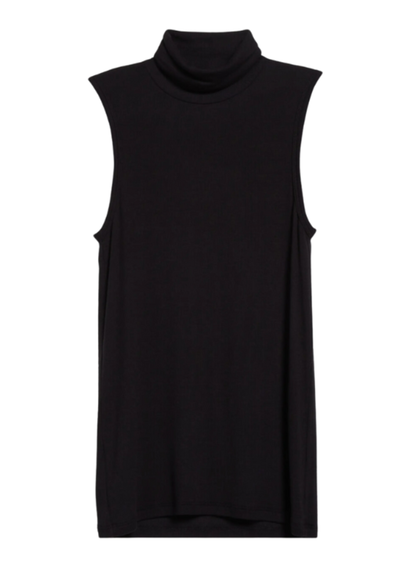 ATM ATM Rib Sleeveless Turtleneck