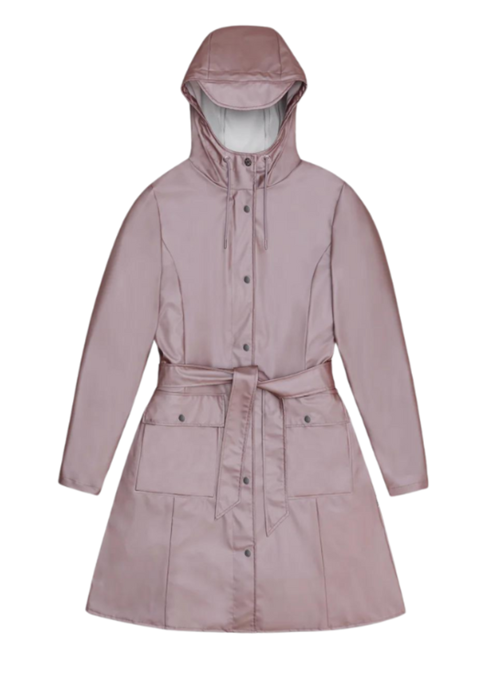 Rains Rains Curve Long Jacket