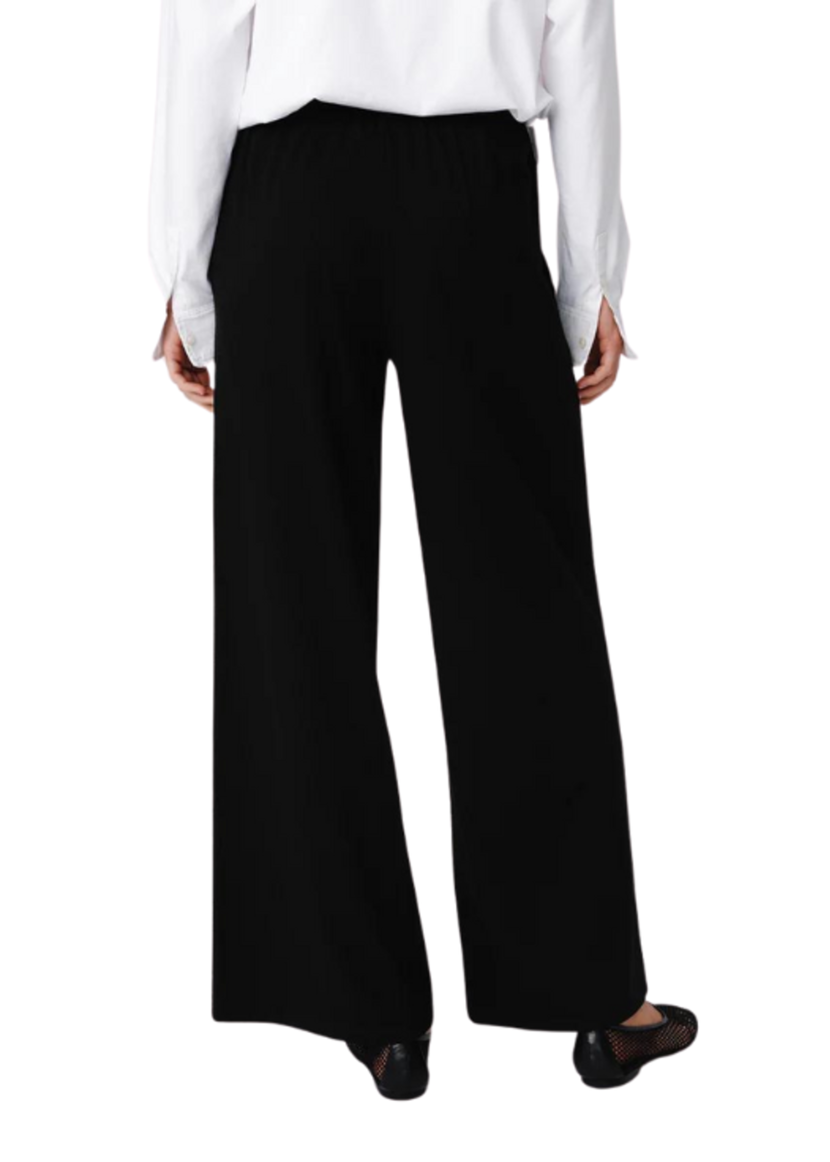 ATM ATM Modal Wide Leg Pull On Pant