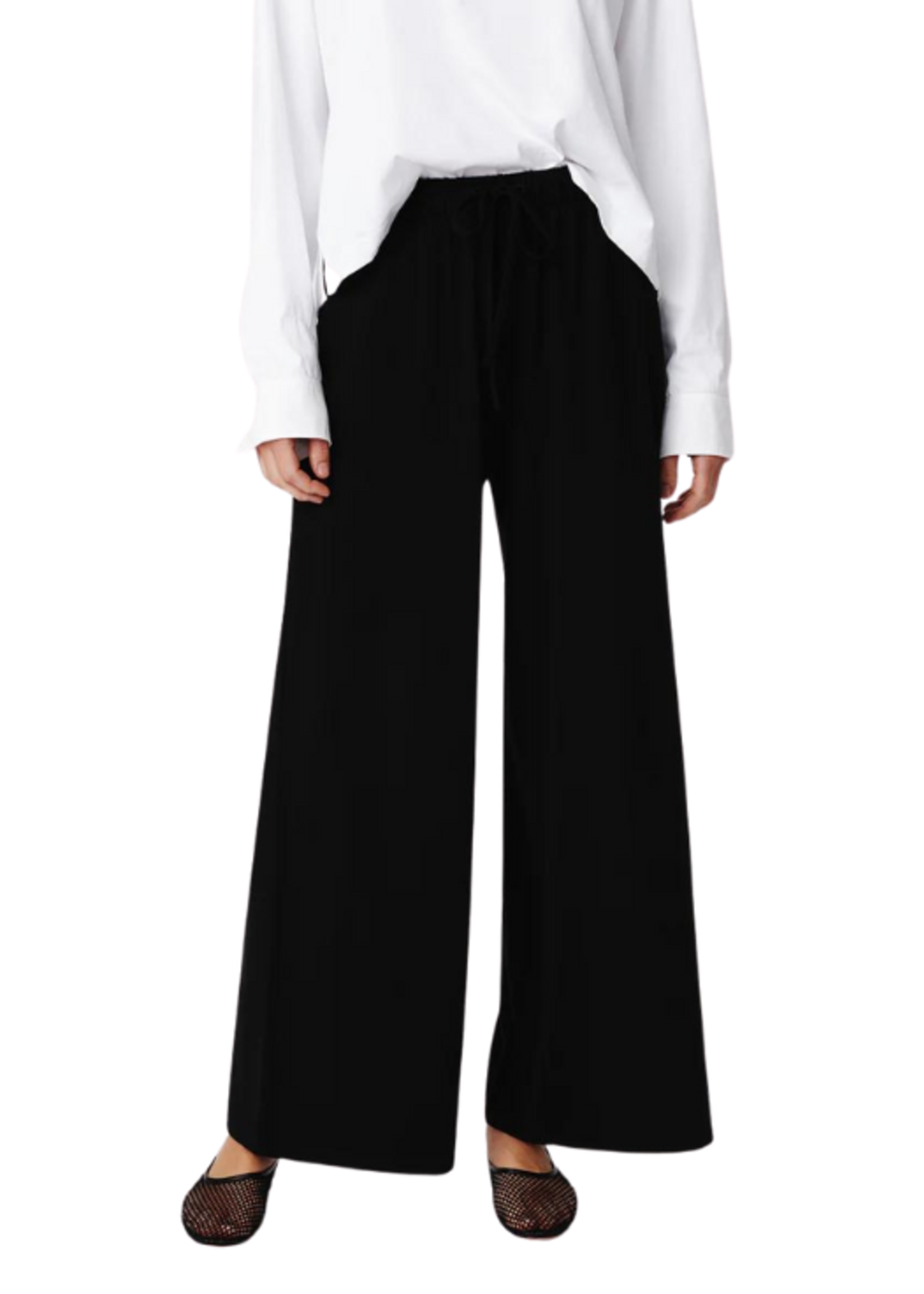 ATM ATM Modal Wide Leg Pull On Pant