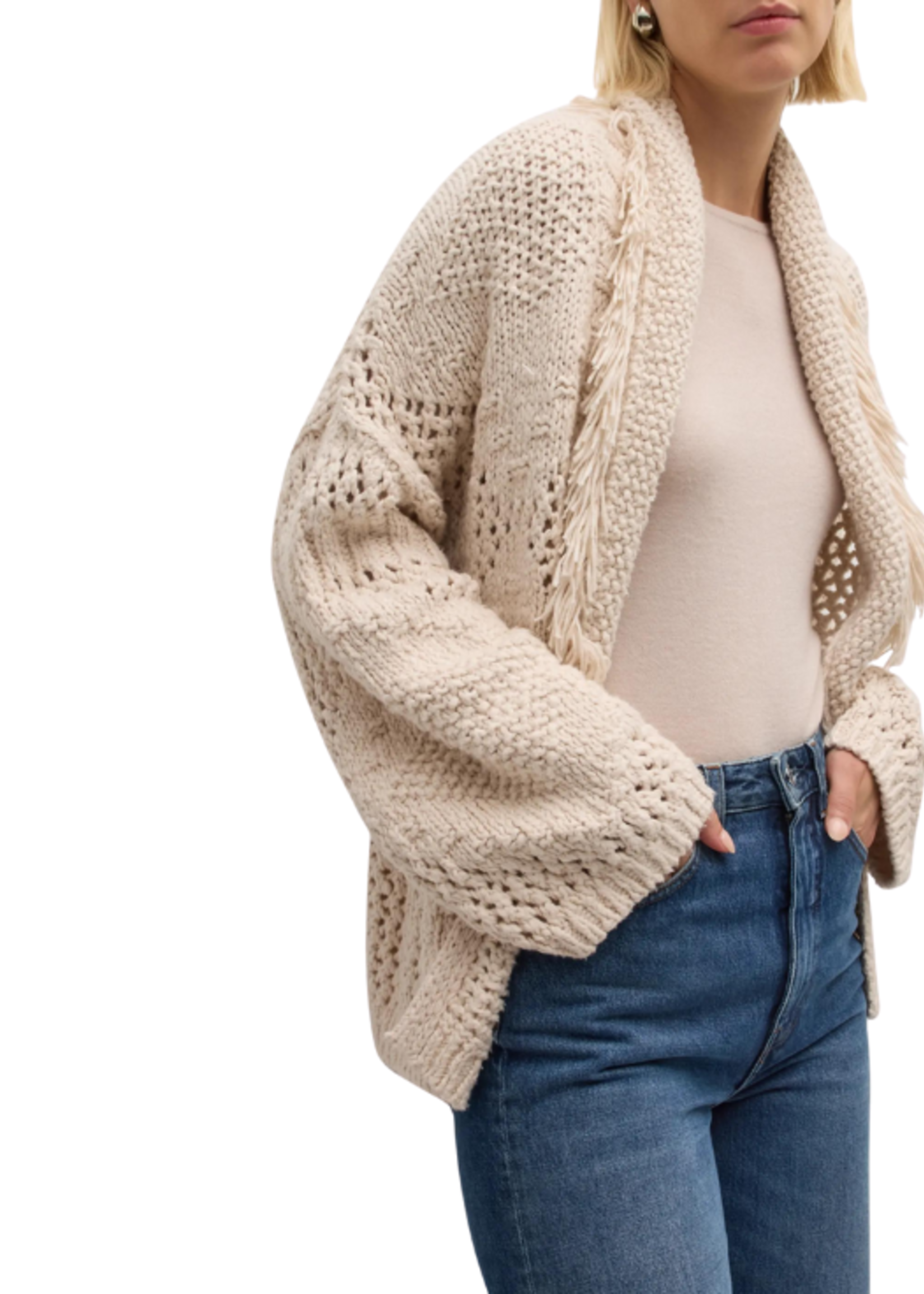 Autumn Cashmere Adult Autumn Cashmere Fringed Jacket