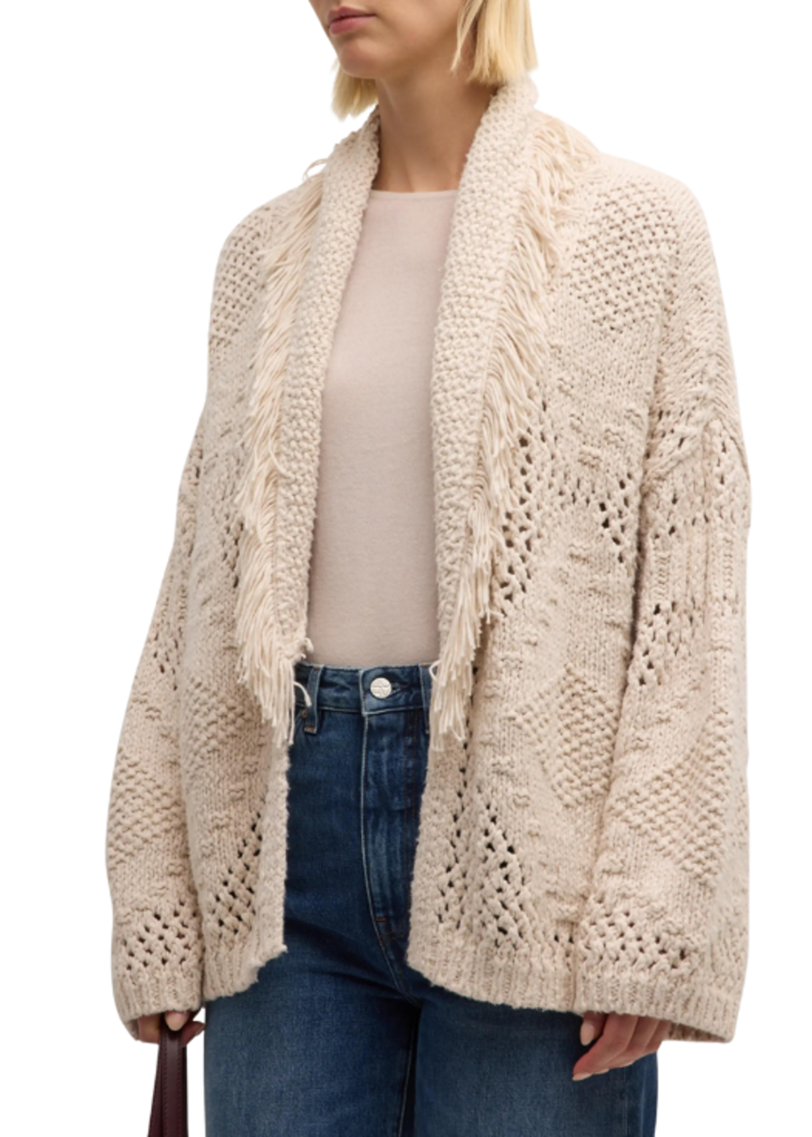 Autumn Cashmere Adult Autumn Cashmere Fringed Jacket