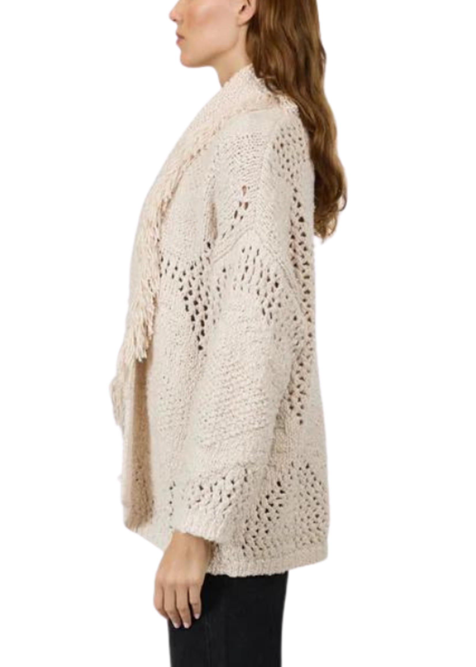 Autumn Cashmere Adult Autumn Cashmere Fringed Jacket