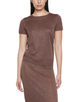 Enza Costa Enza Costa Lame S/S Sweater