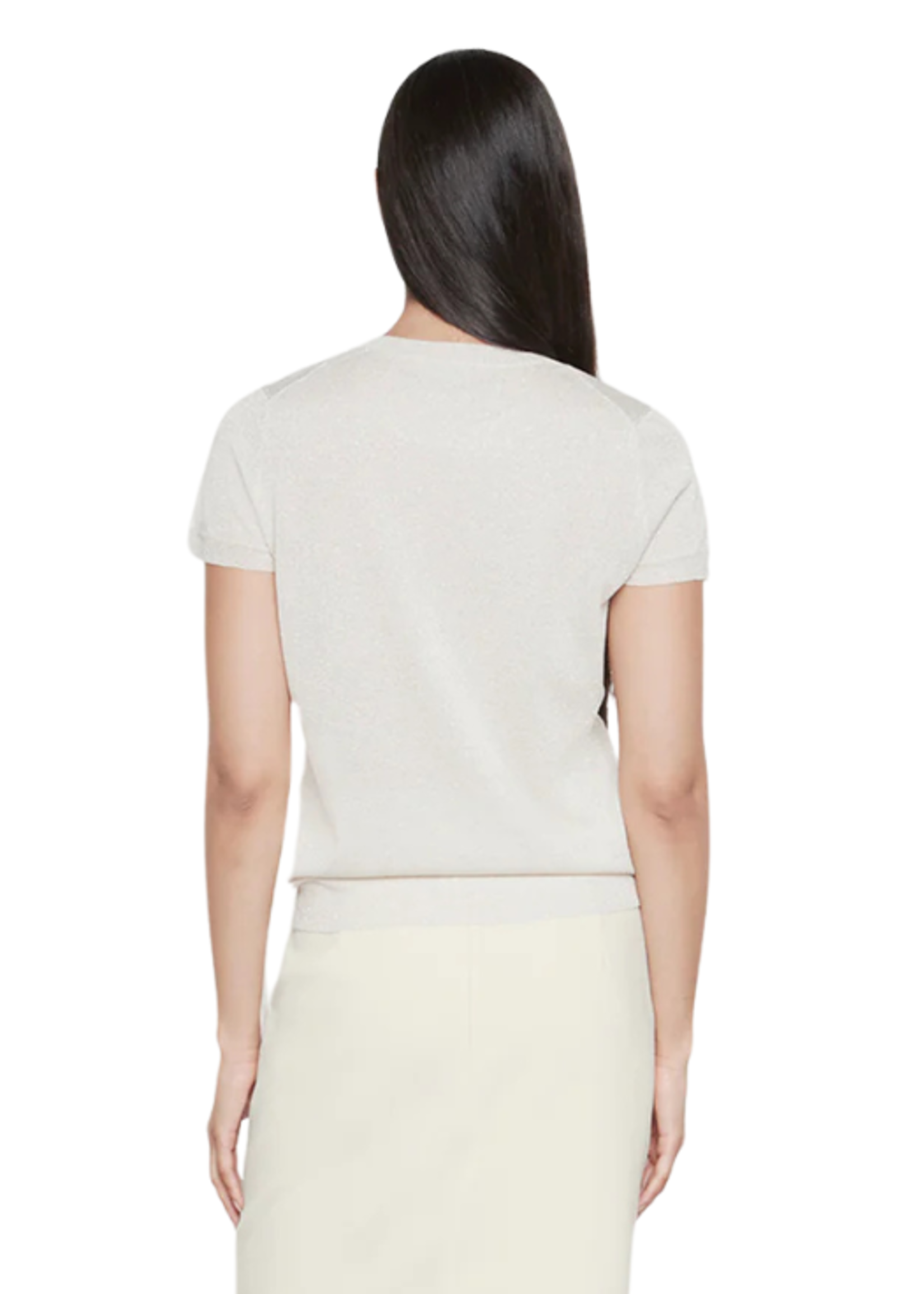 Enza Costa Enza Costa Lame S/S Sweater