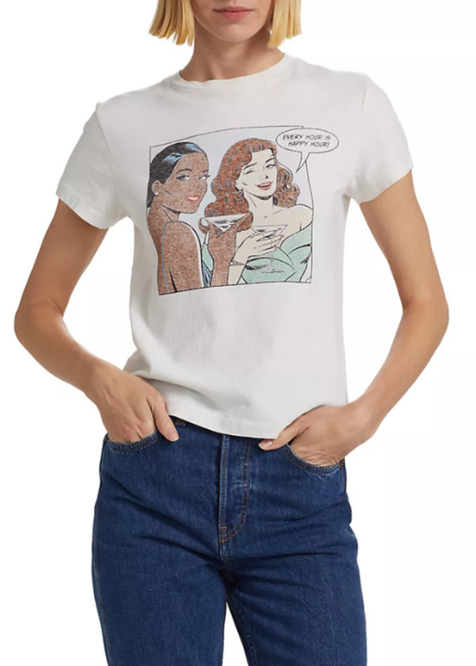 Re/Done Re/Done Happy Hour Tee