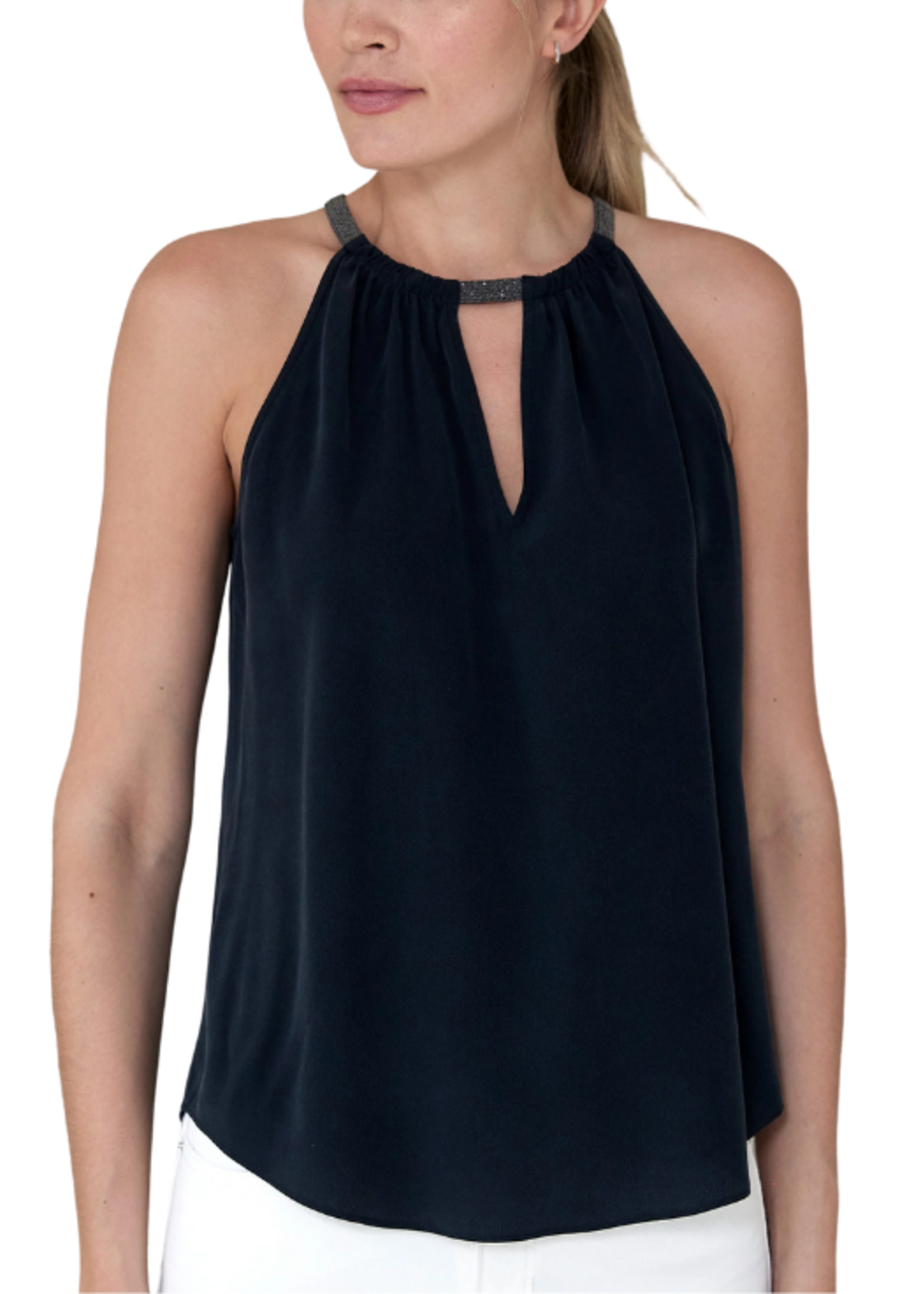 Go Silk Go Silk Cut Away Top