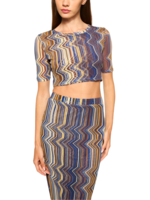 Misa Misa Love Mesh Top