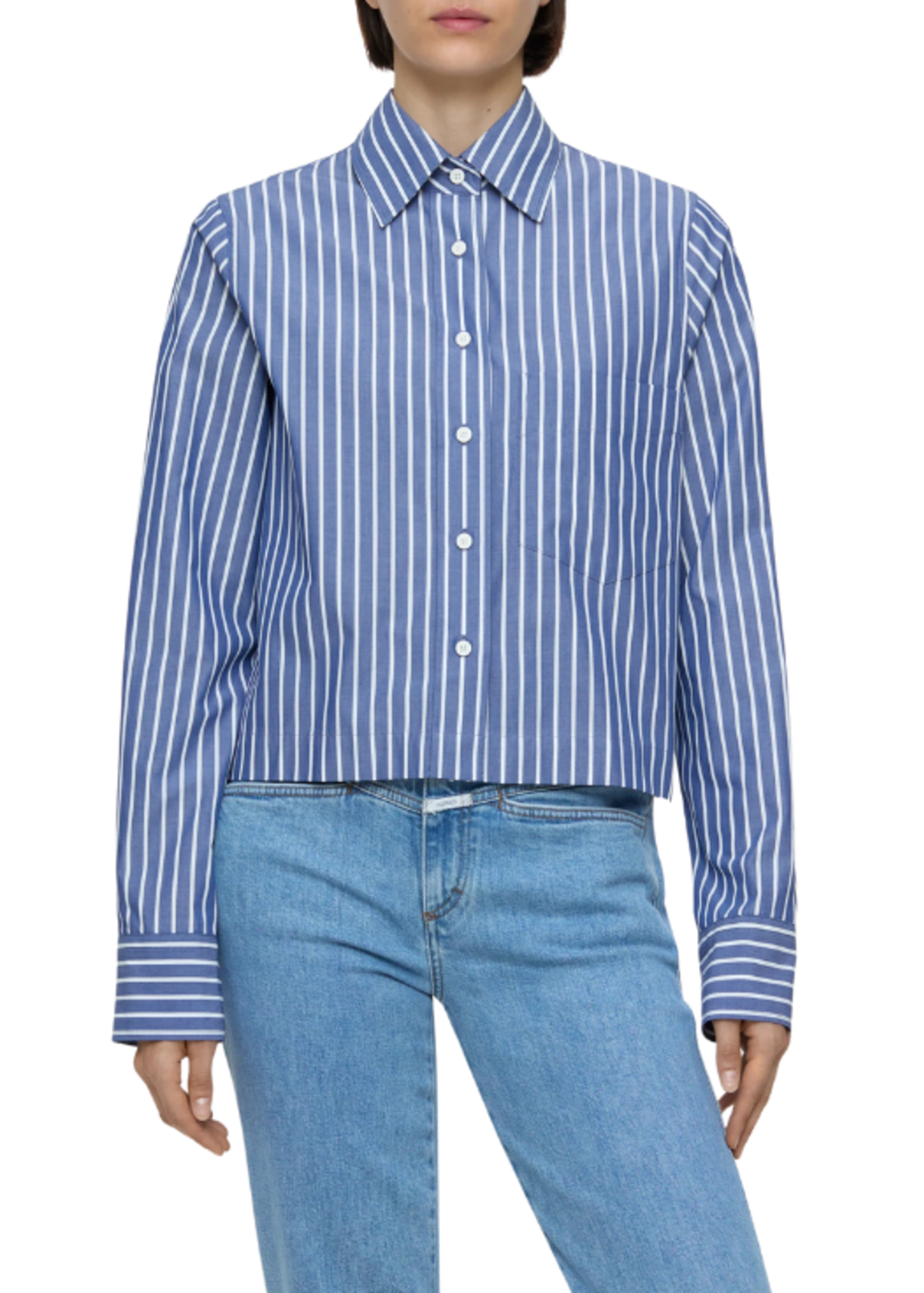 Closed Closed Cropped Classic Shirt