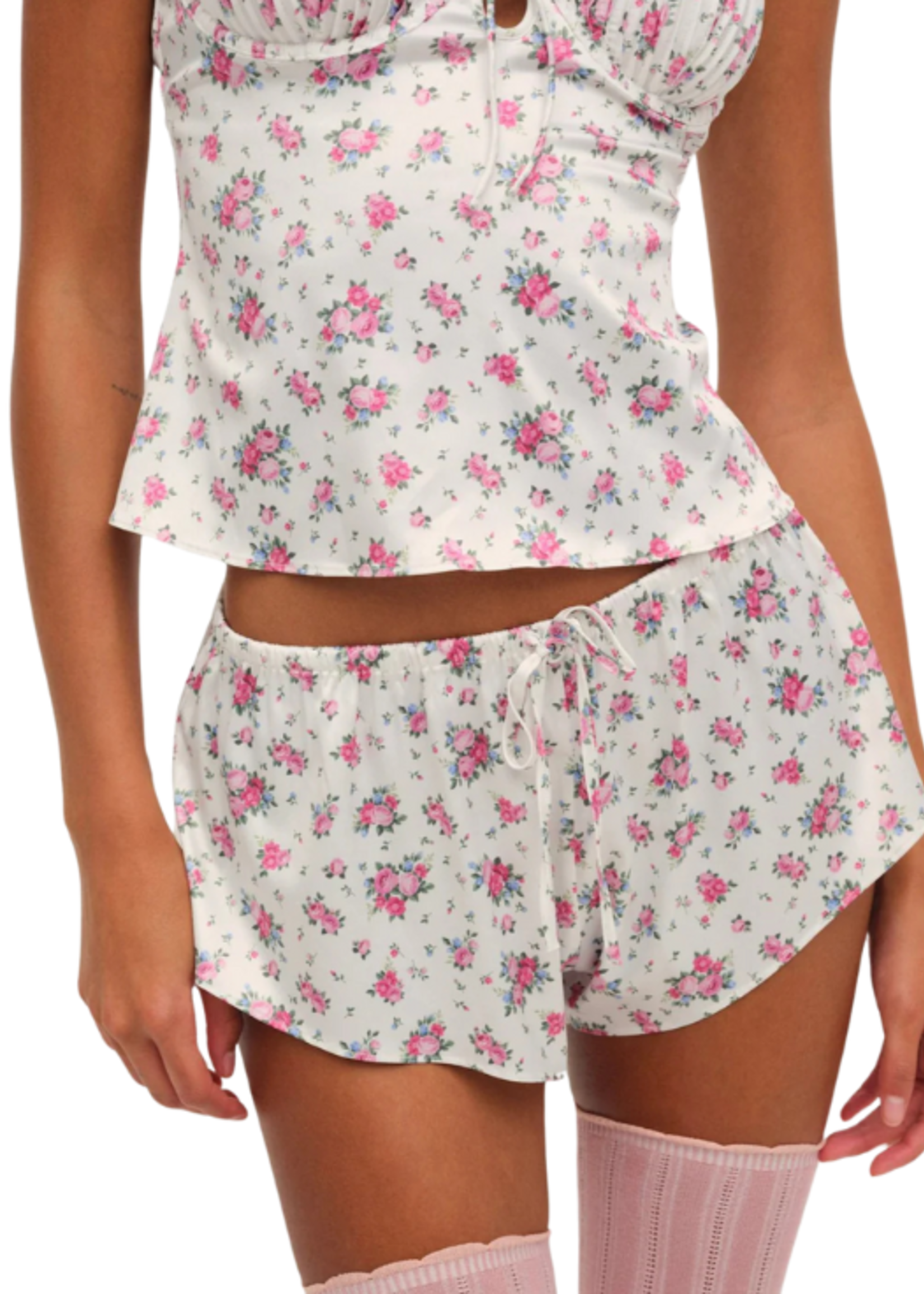 For Love & Lemons FLL Thats Amore Sleep Shorts
