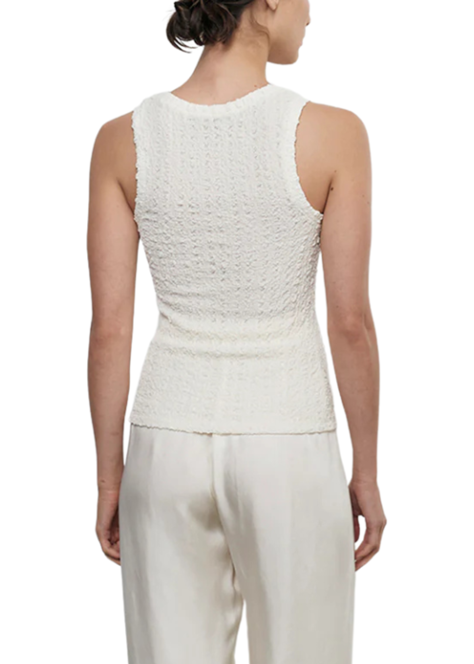 Enza Costa Enza Costa Puckered Sheath Tank