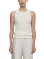 Enza Costa Enza Costa Puckered Sheath Tank