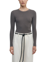 Enza Costa Enza Costa Rib L/S Crew