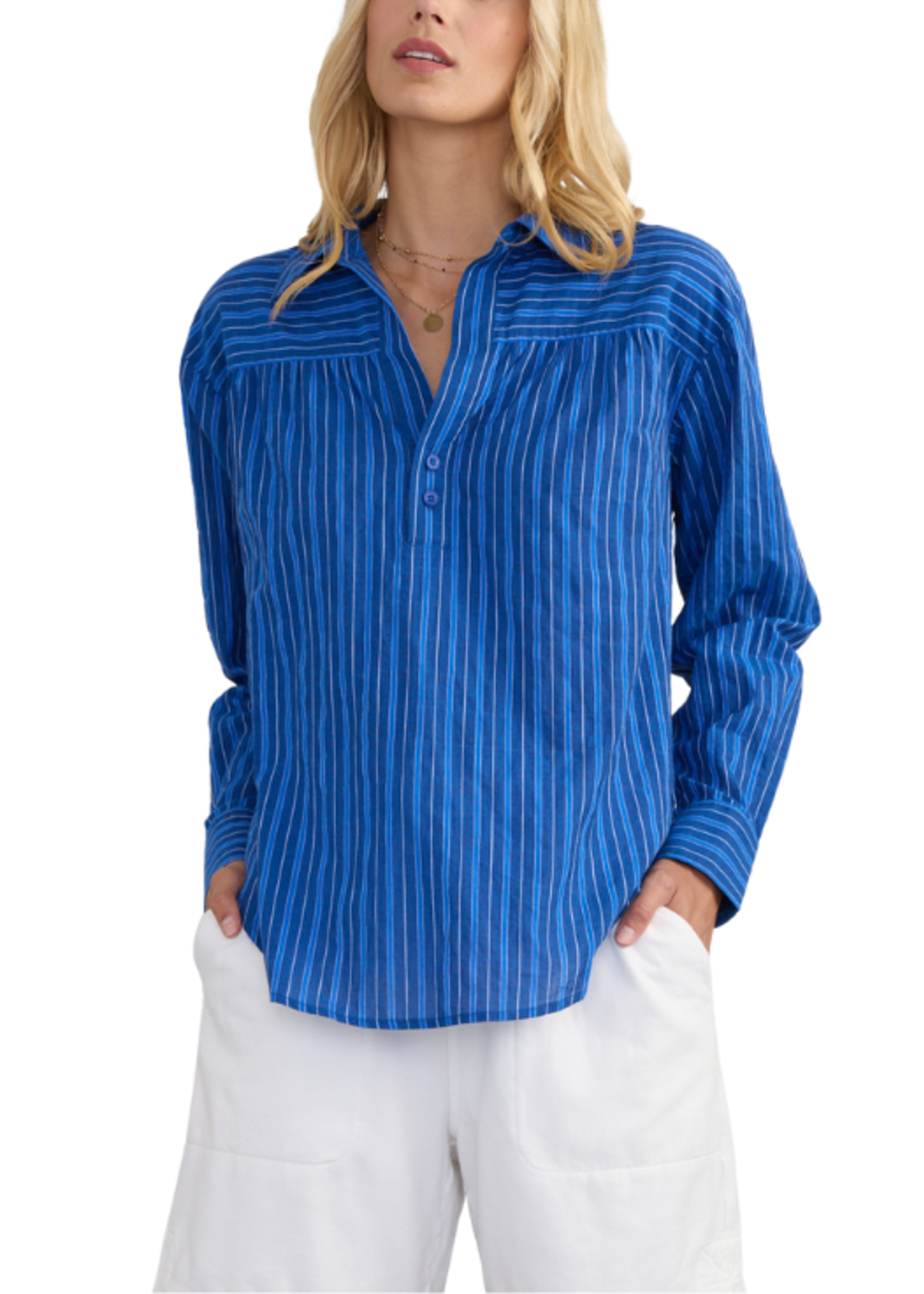 Margaret O'Leary Marina Popover Shirt