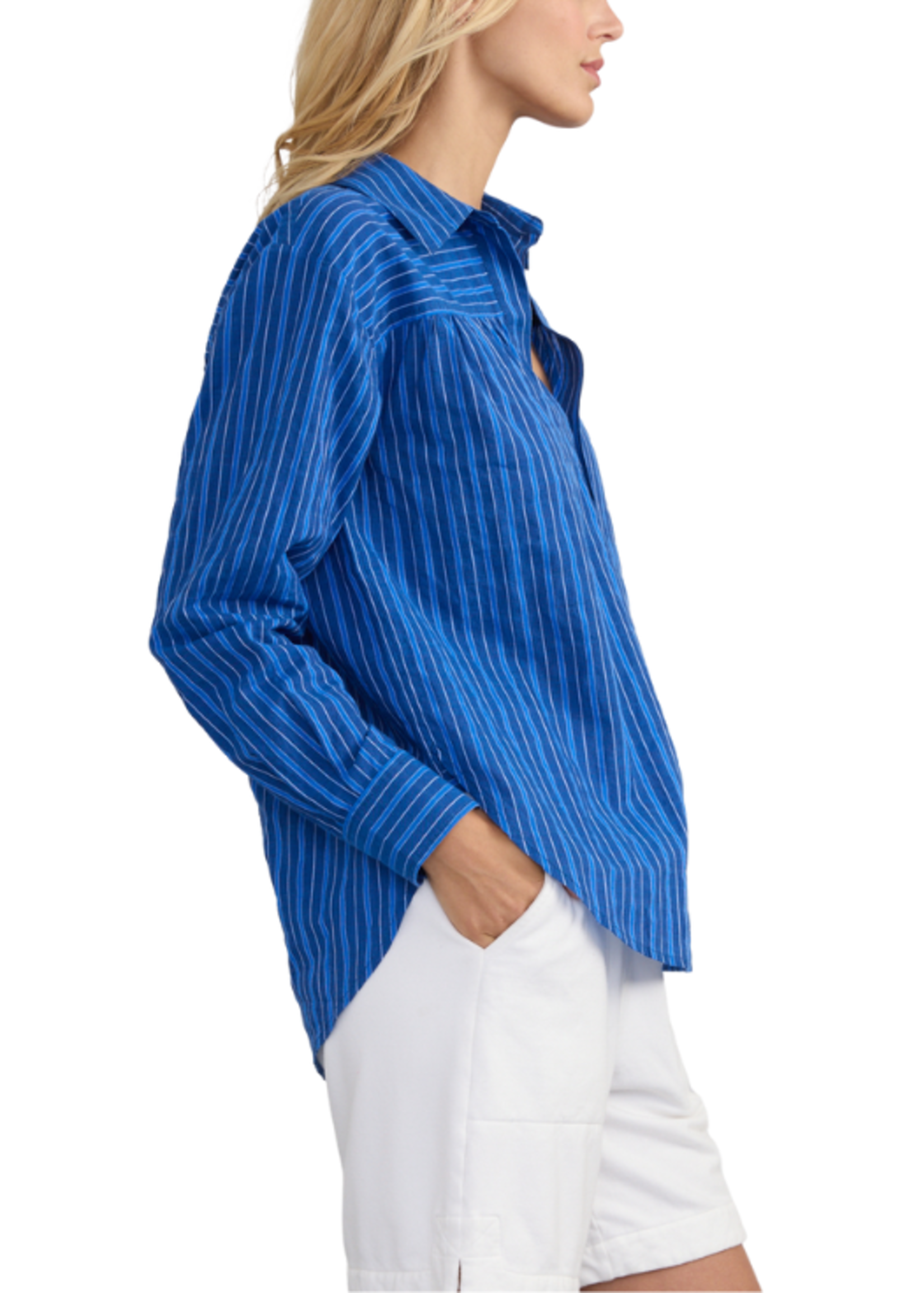 Margaret O'Leary Marina Popover Shirt