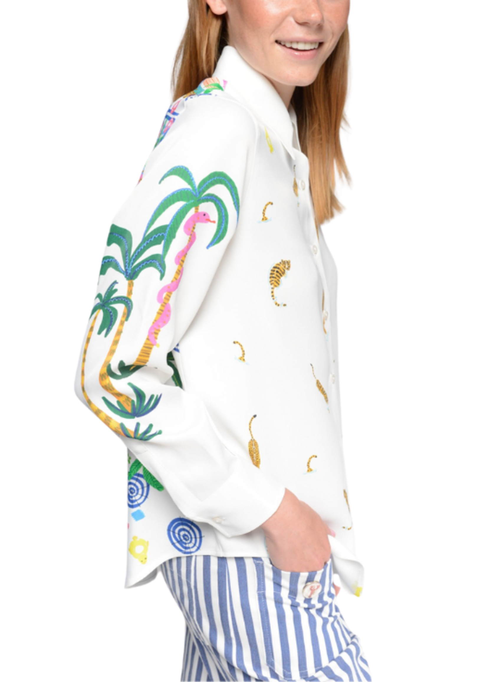 Vilagallo Vilagallo Mafalda Print Shirt