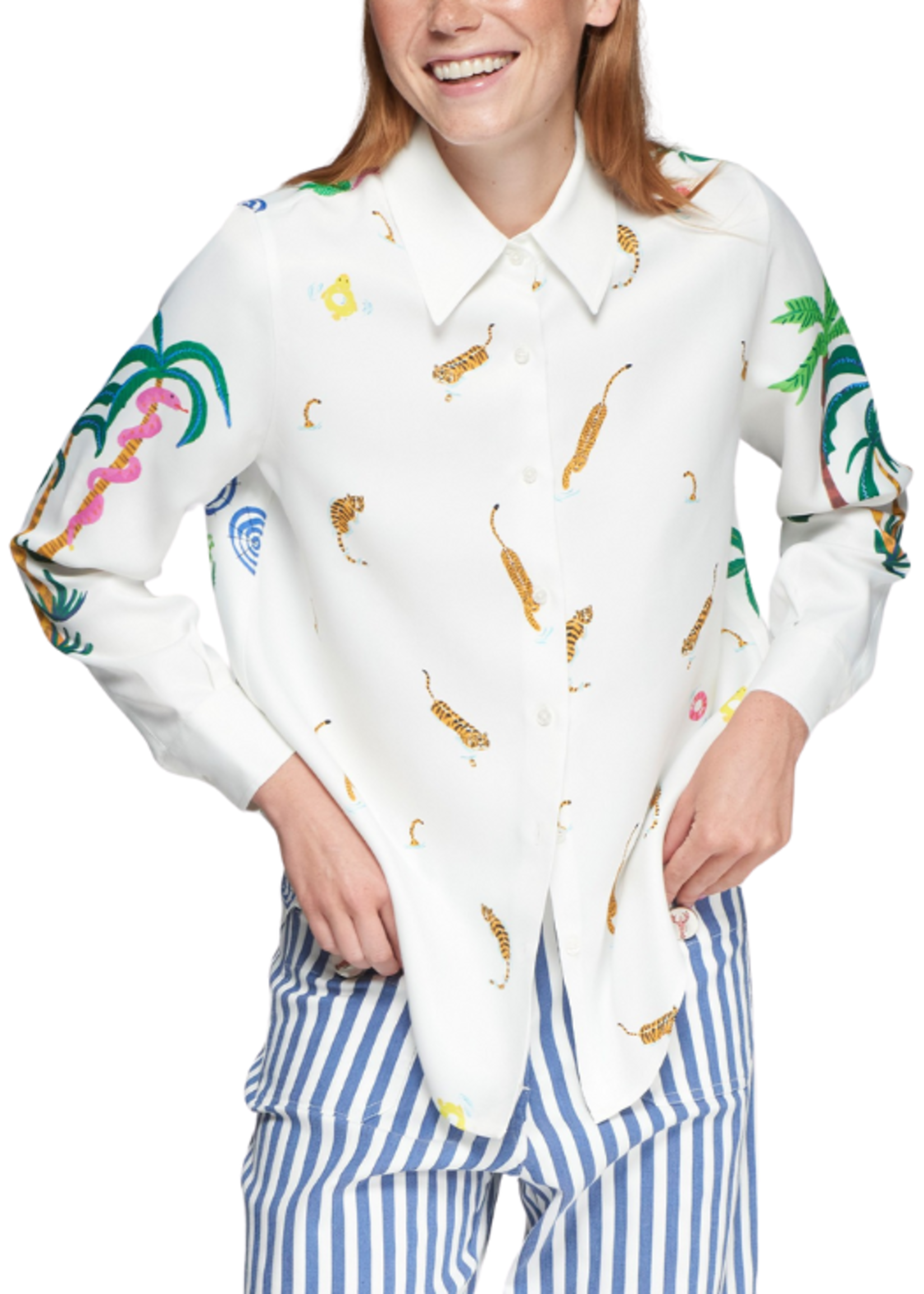 Vilagallo Vilagallo Mafalda Print Shirt