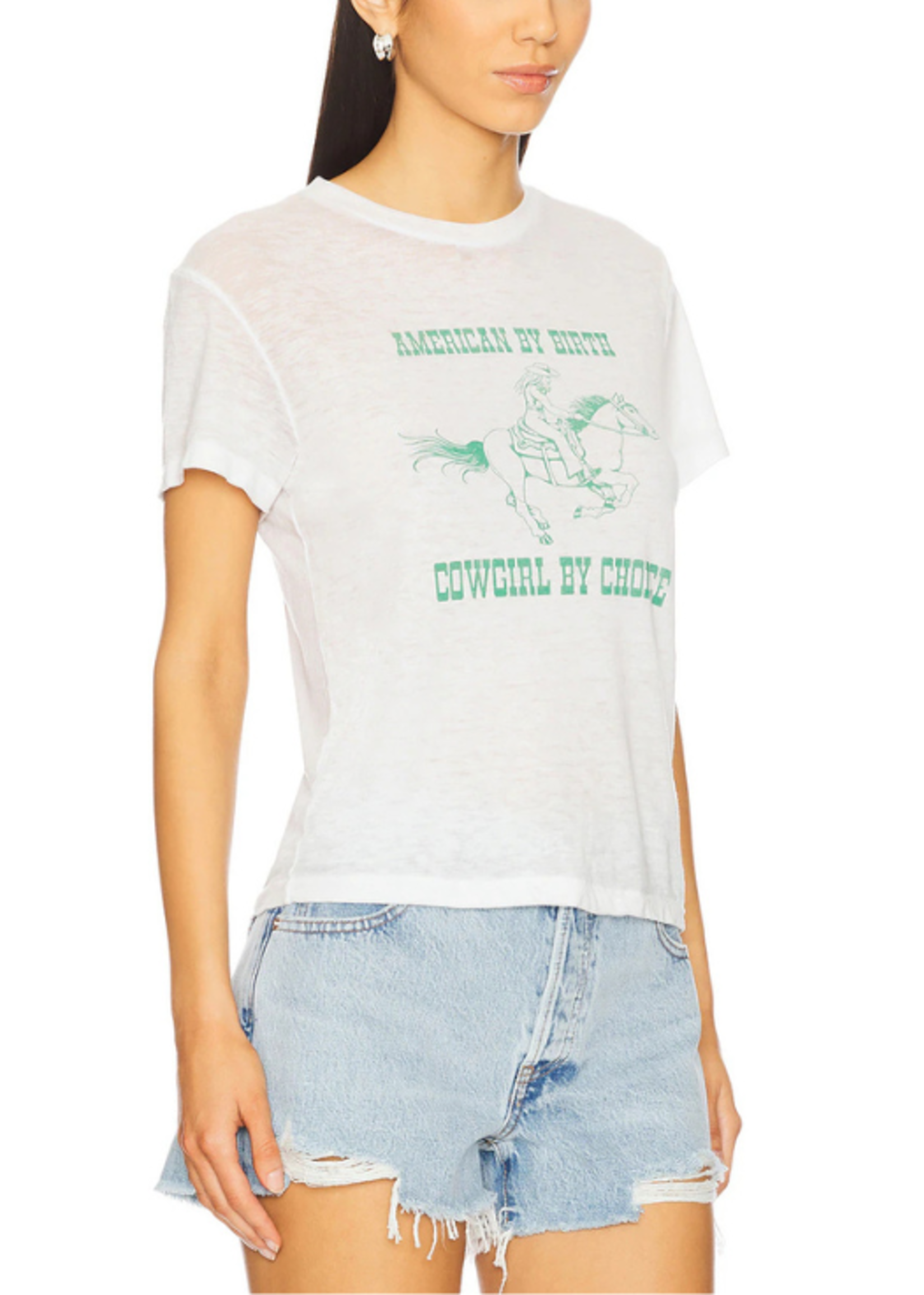 Re/Done Re/Done Classic Tee Cowgirl